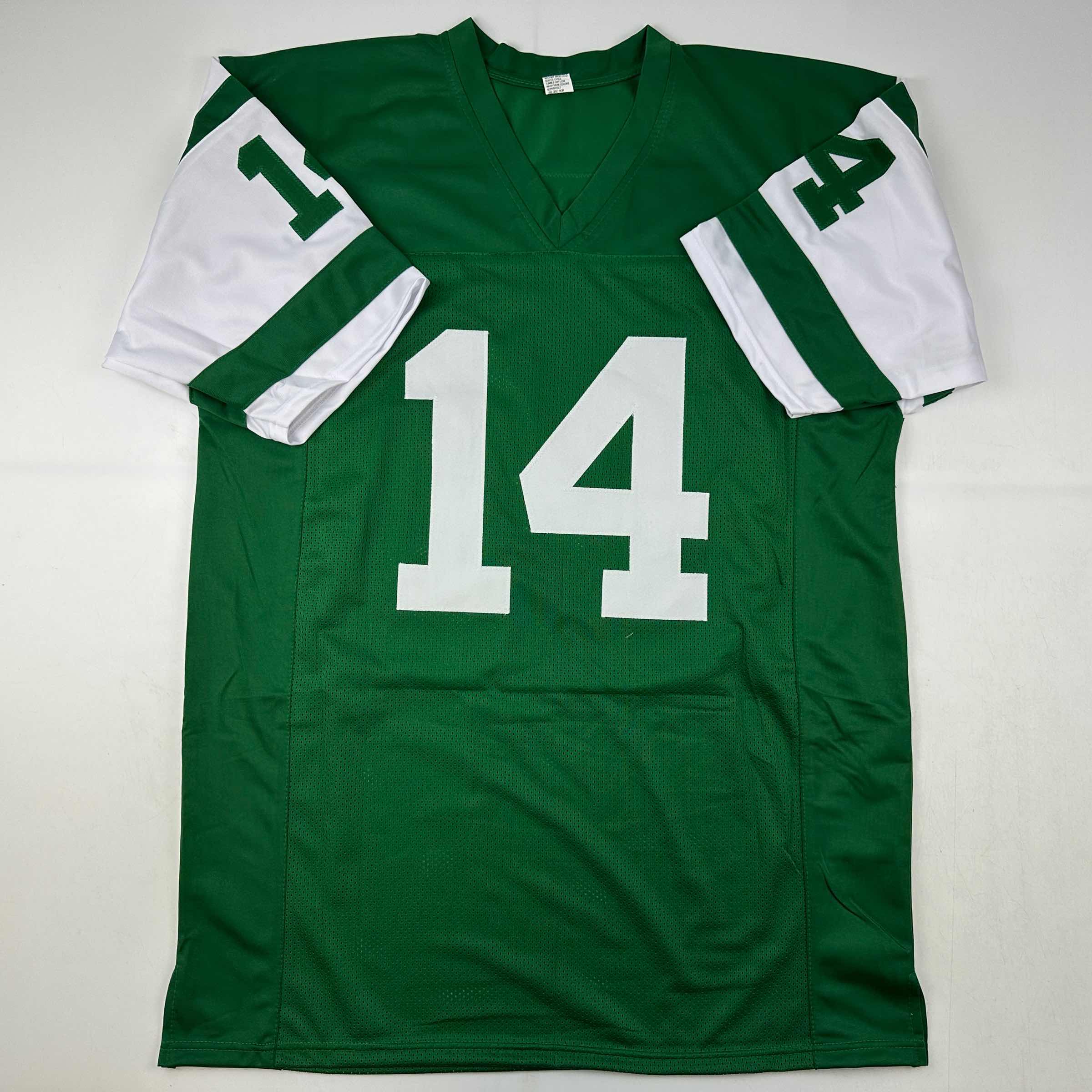 Autographed/Signed Richard Todd New York Green Football Jersey JSA COA - Image 4