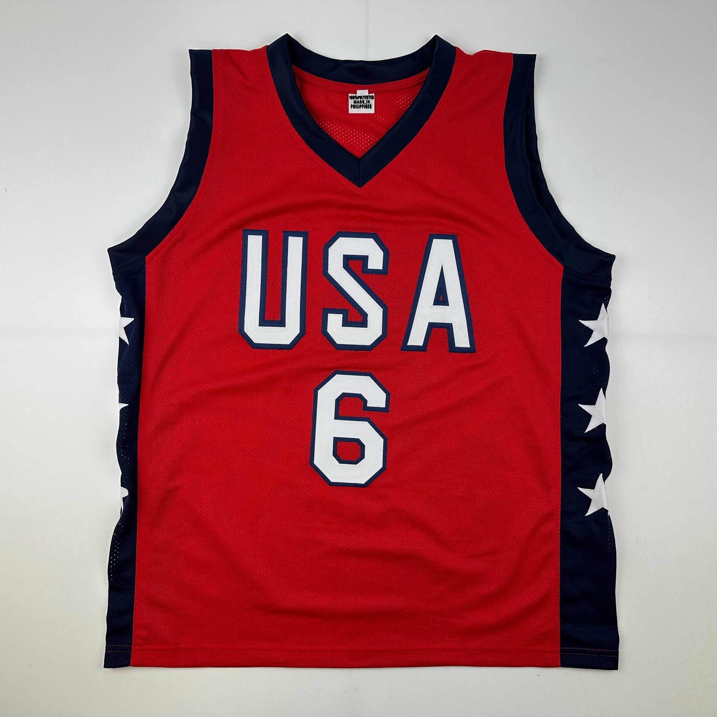 Autographed/Signed Sue Bird USA Olympics Red Basketball Jersey JSA COA - Image 4