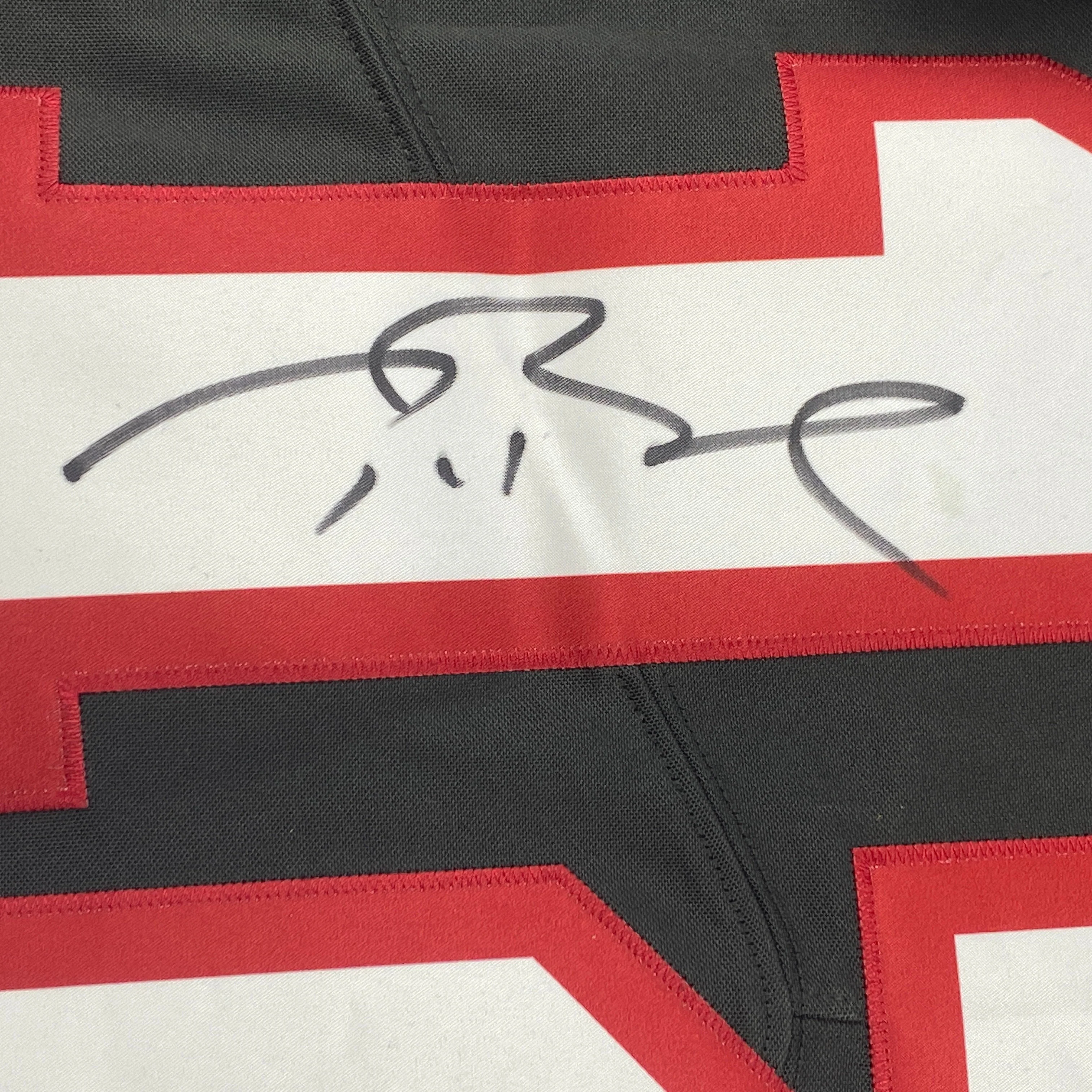 Autographed/Signed Tom Brady Tampa Bay Buccaneers Pewter Grey Authentic Nike Limited Football Jersey Fanatics COA/LOA - Image 4