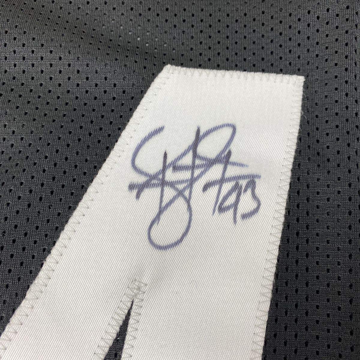 Autographed/Signed Troy Polamalu Pittsburgh Black Football Jersey JSA COA - Image 3