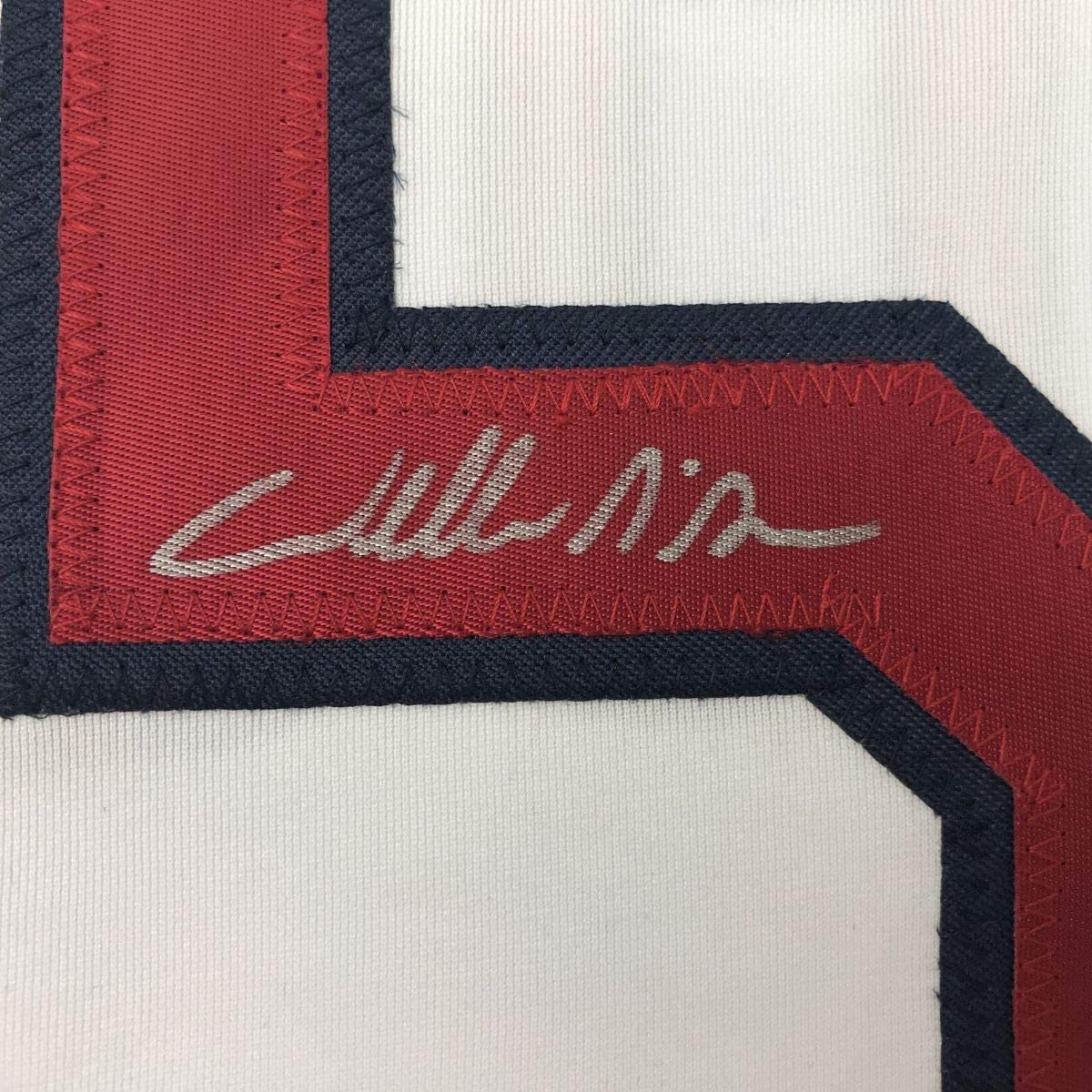 Autographed/Signed Willie McGee St. Louis White Baseball Jersey JSA COA - Image 3
