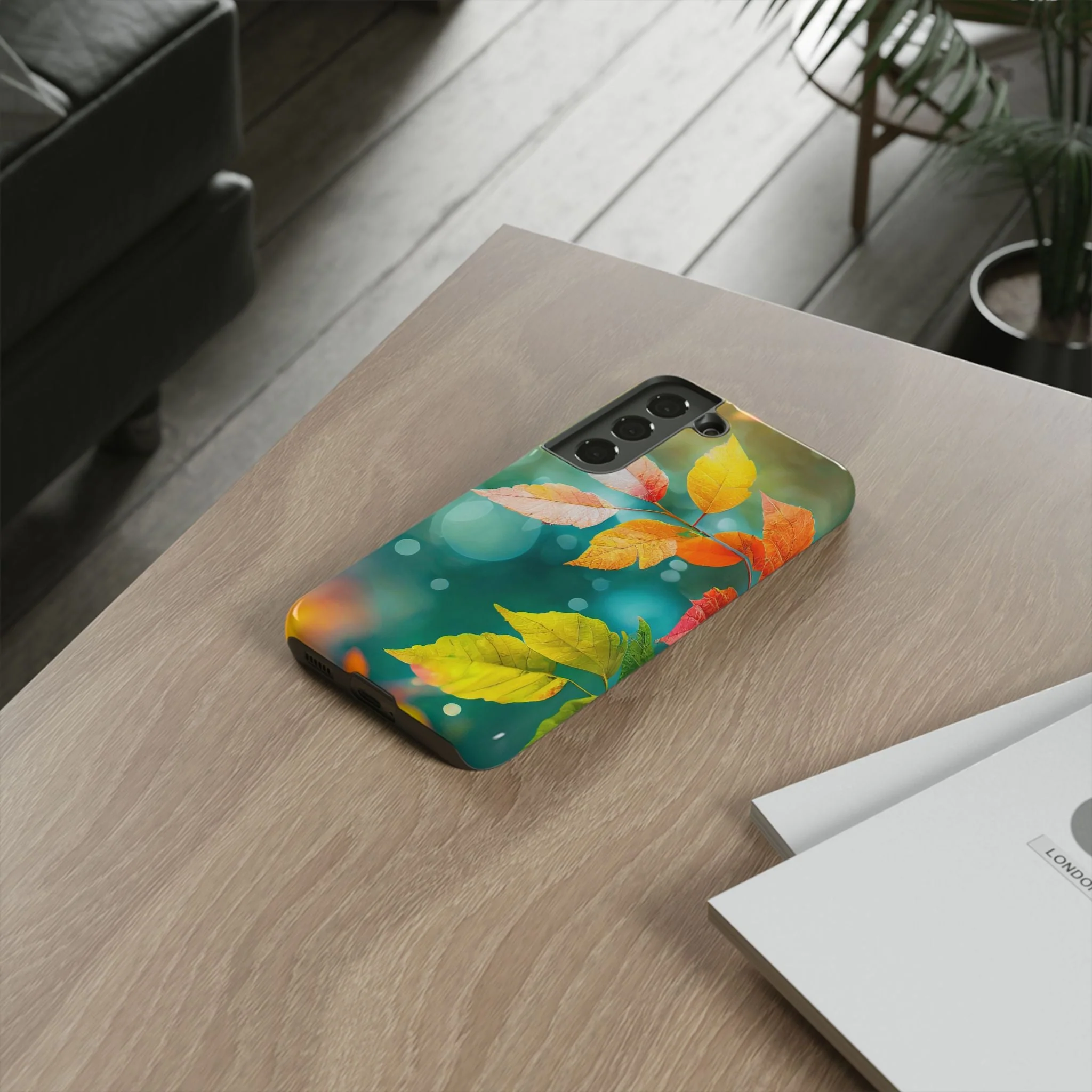Autumn Leaves Tough Phone Case - Image 55