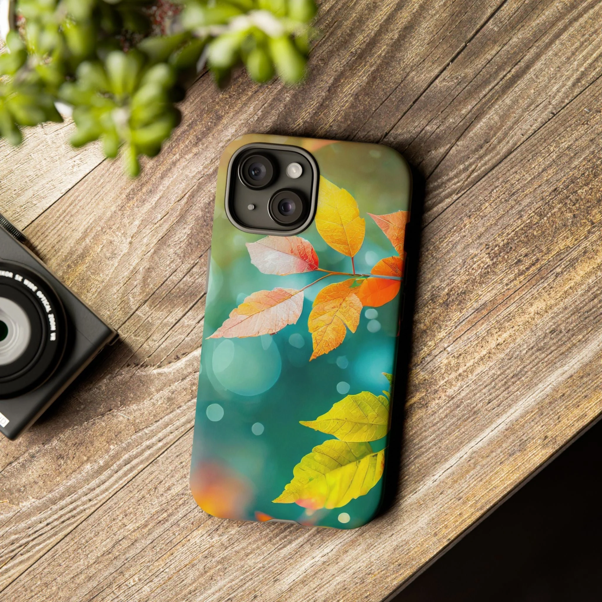 Autumn Leaves Tough Phone Case - Image 78