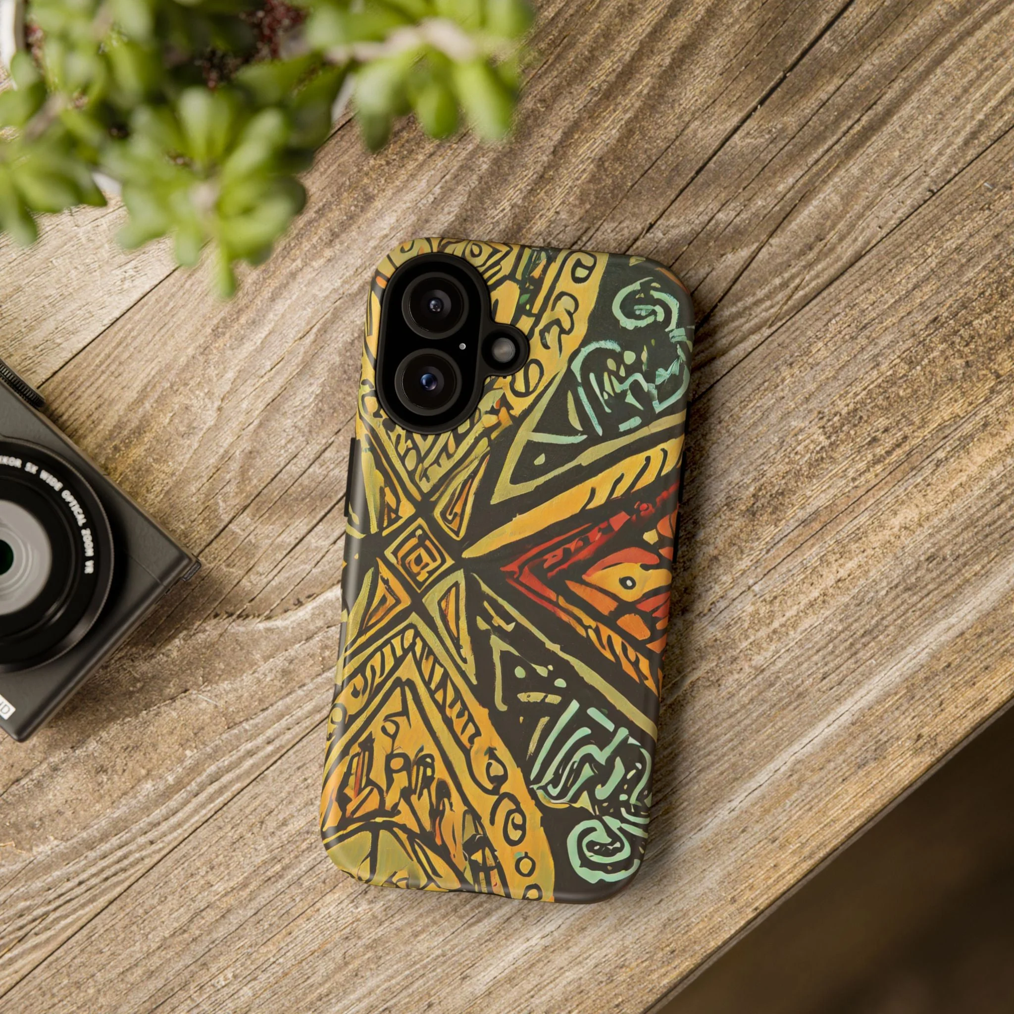 Aztec Vibrant Tough Phone Case - Image 104