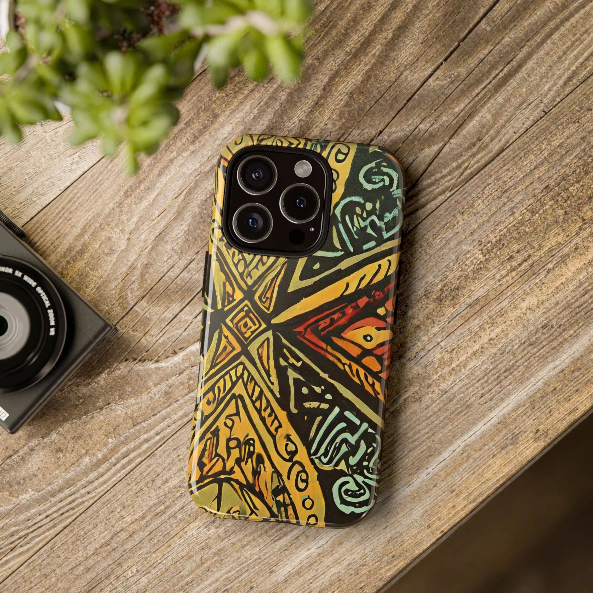 Aztec Vibrant Tough Phone Case - Image 107