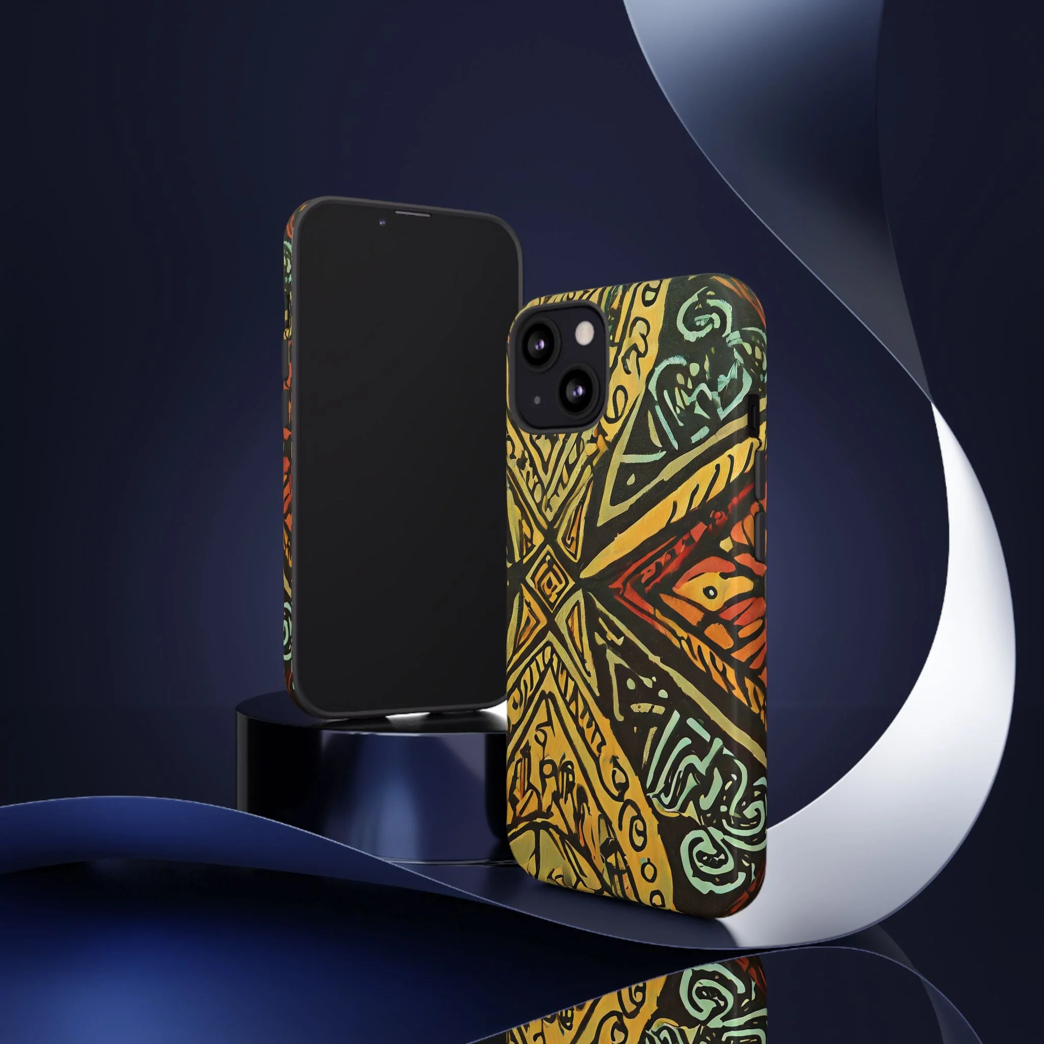 Aztec Vibrant Tough Phone Case - Image 53