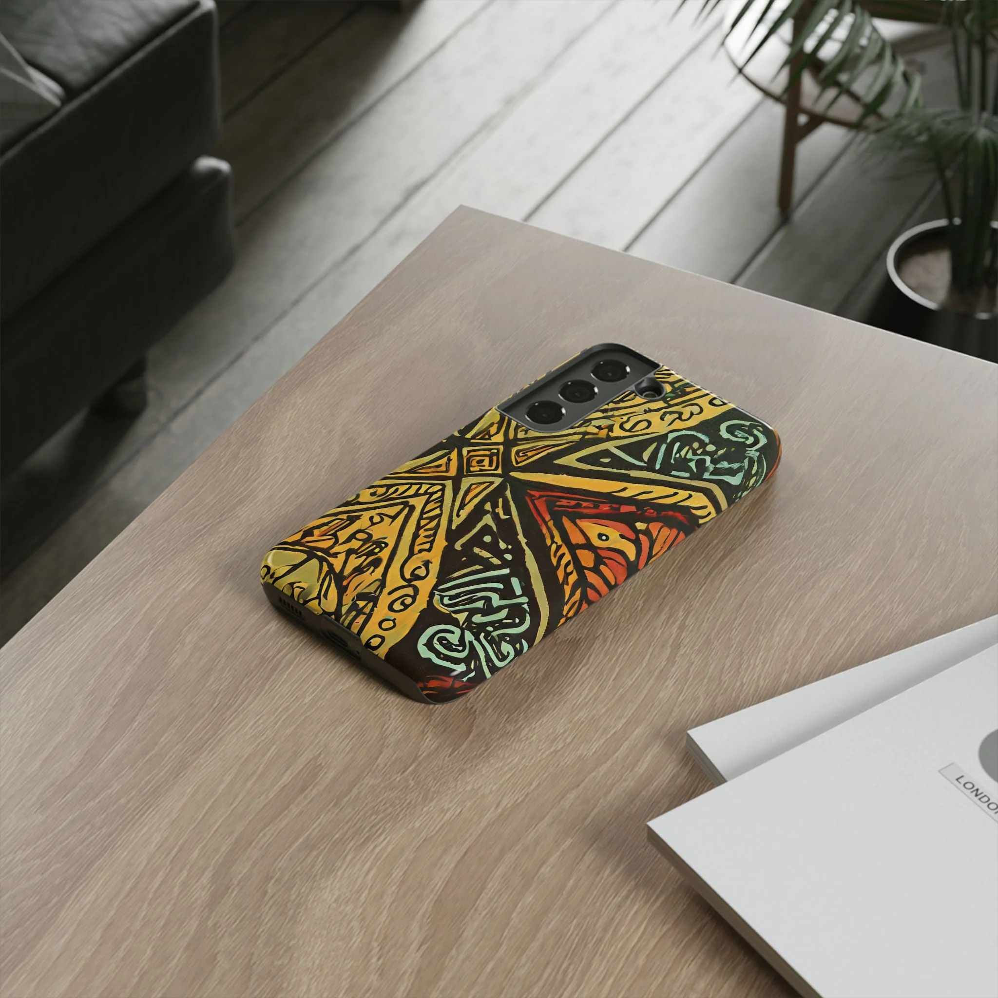 Aztec Vibrant Tough Phone Case - Image 59