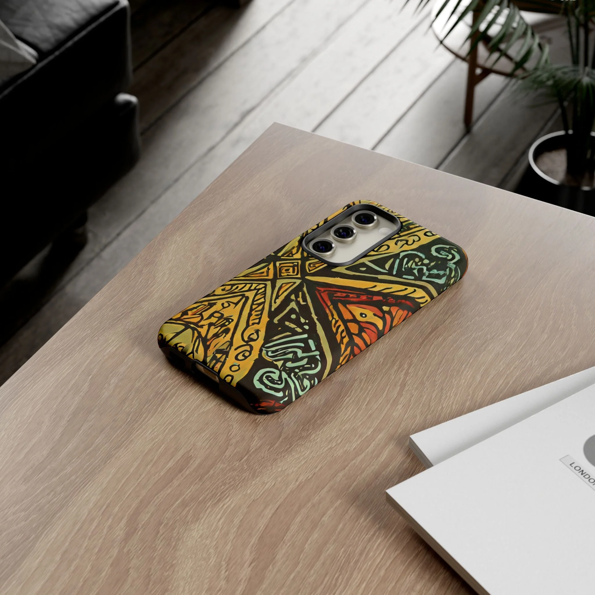Aztec Vibrant Tough Phone Case - Image 72