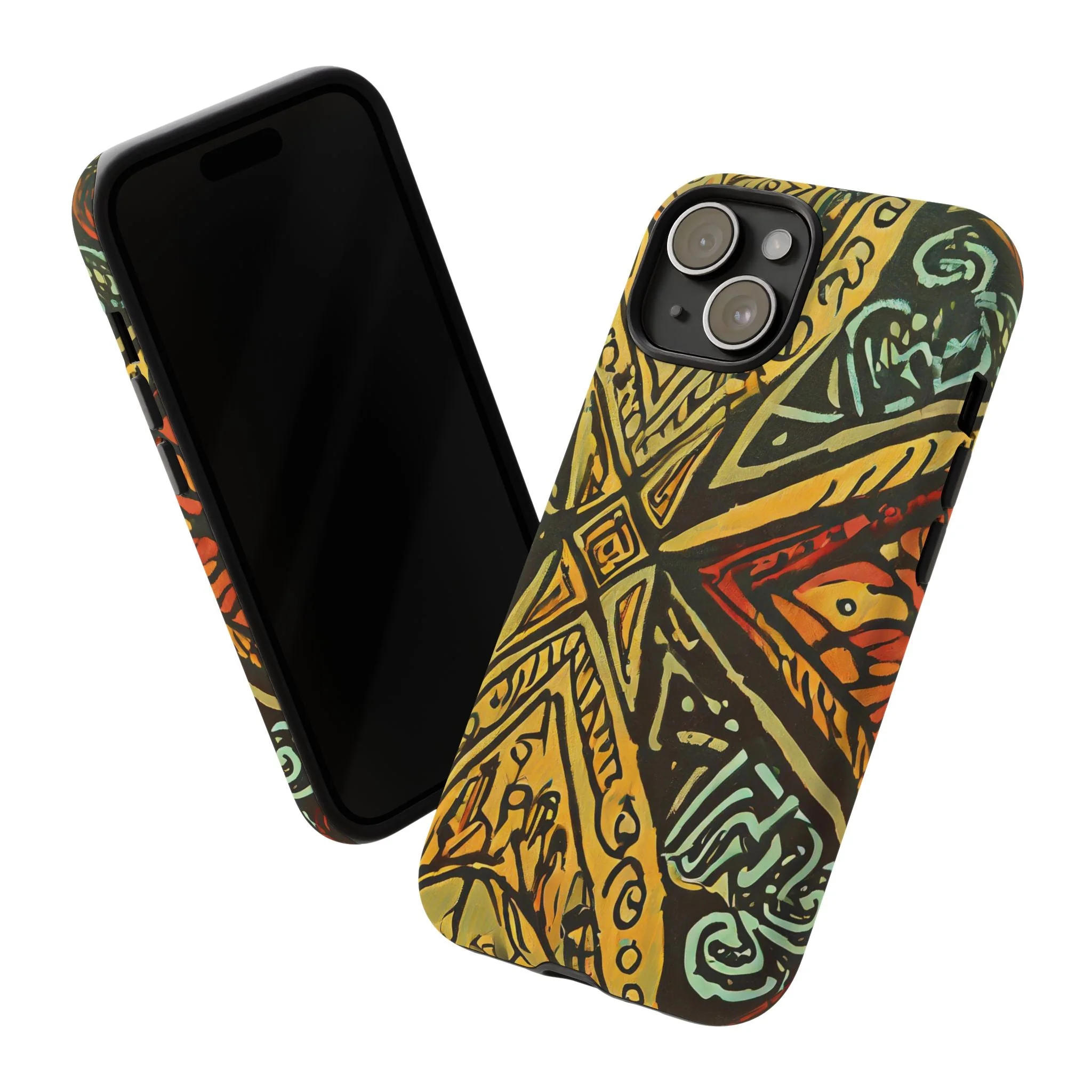 Aztec Vibrant Tough Phone Case - Image 81