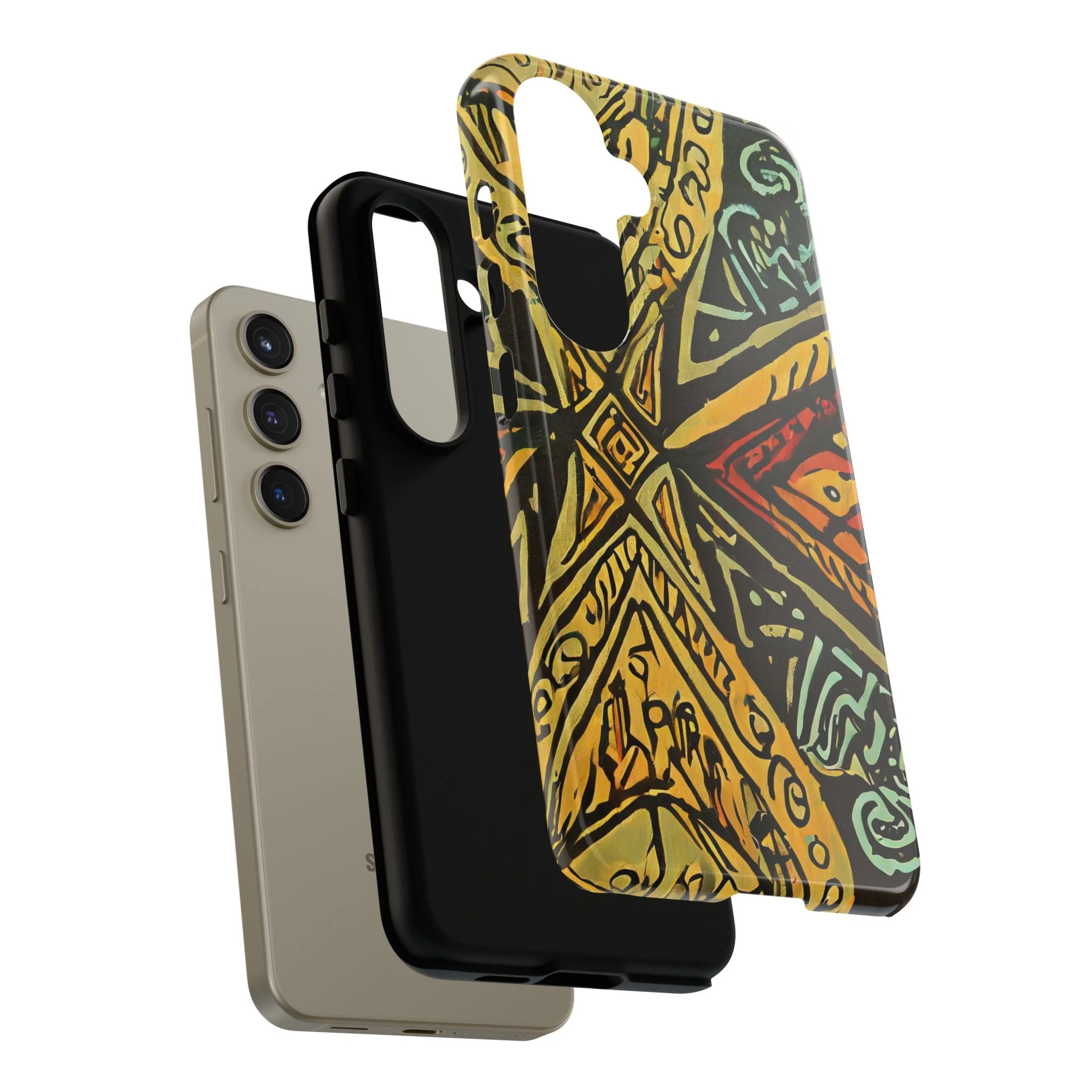 Aztec Vibrant Tough Phone Case - Image 89