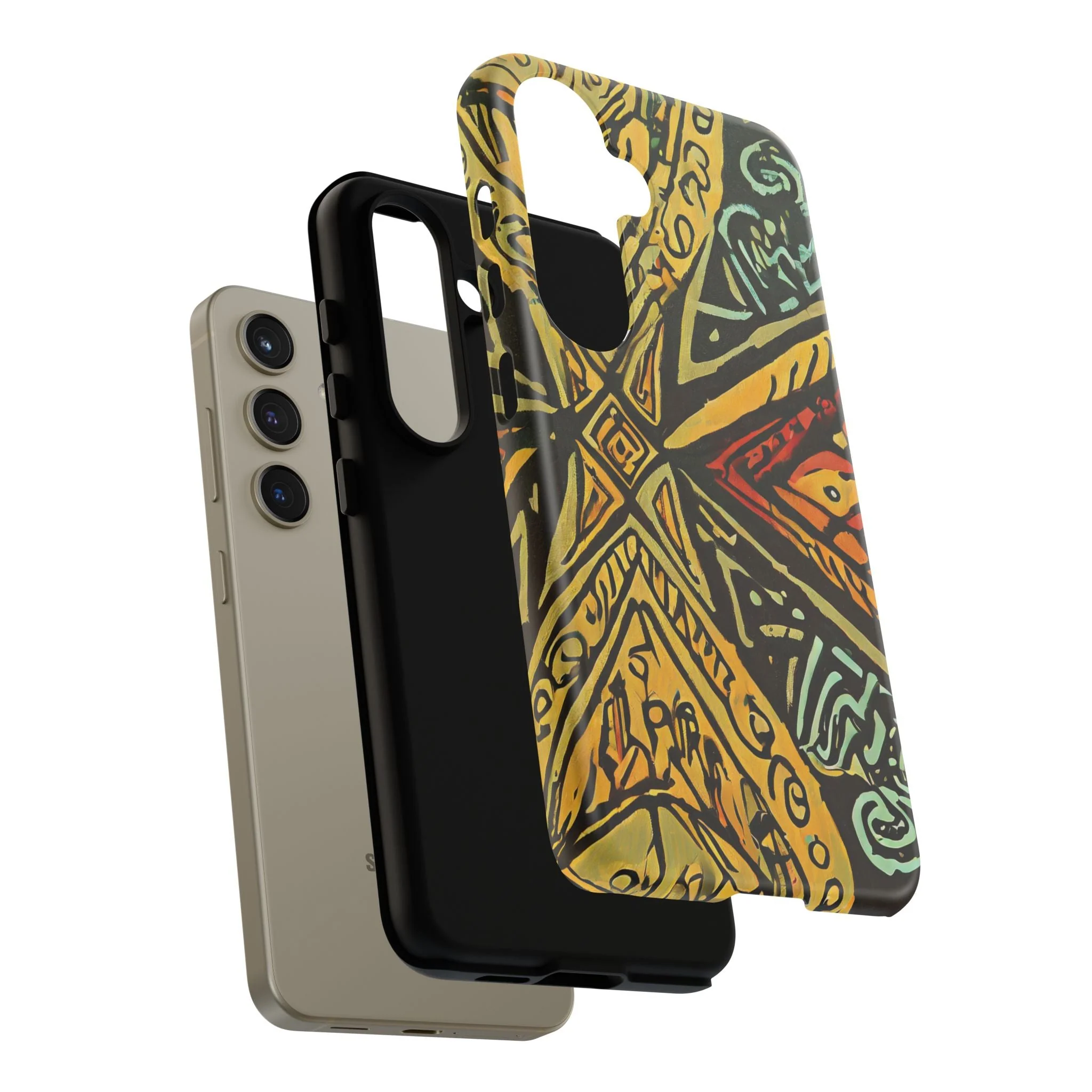 Aztec Vibrant Tough Phone Case - Image 92