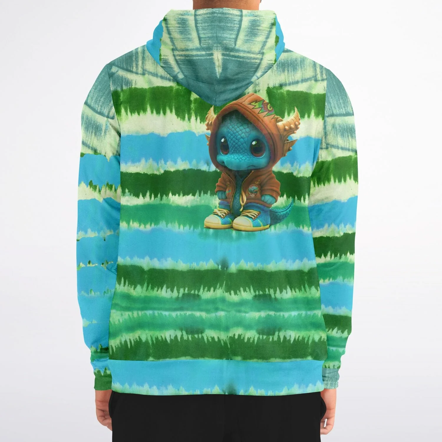 Baby Dragon Jam Aqua Zip-Hoodie - Image 7