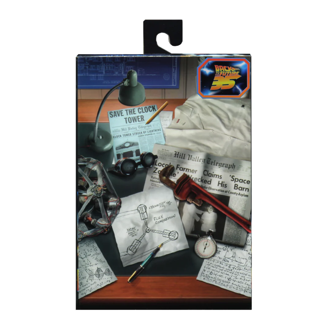 Back to the Future - Ultimate Doc Brown - 7" Action Figure - Image 2