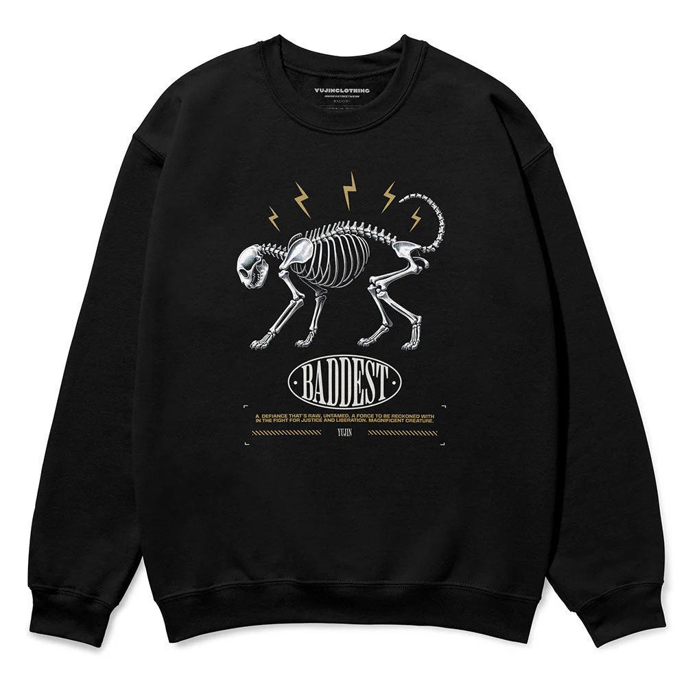 Baddest Cat Sweatshirt