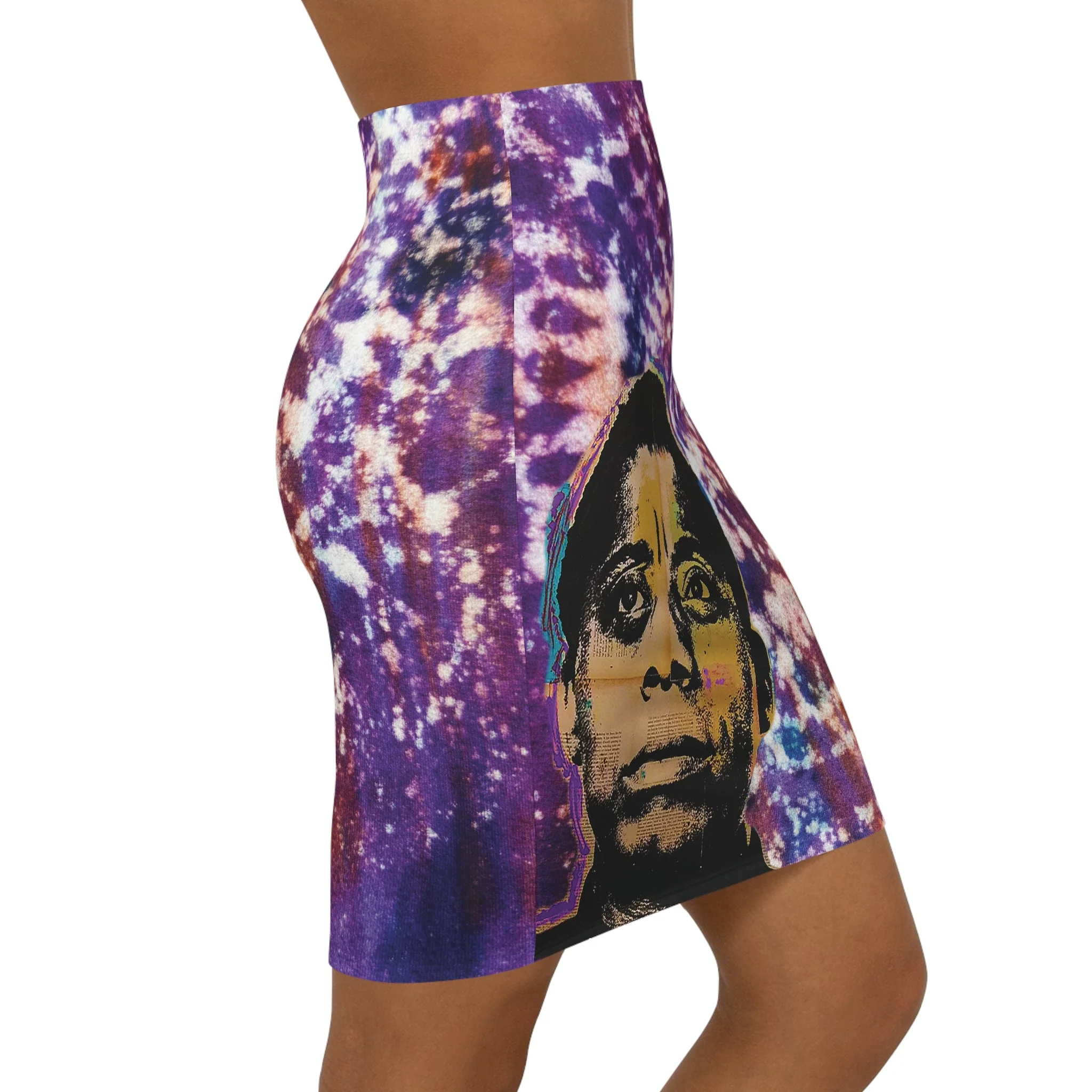 Baldwins Colorful Thoughts Women's Mini Skirt HUE+MAN Collective - Image 20
