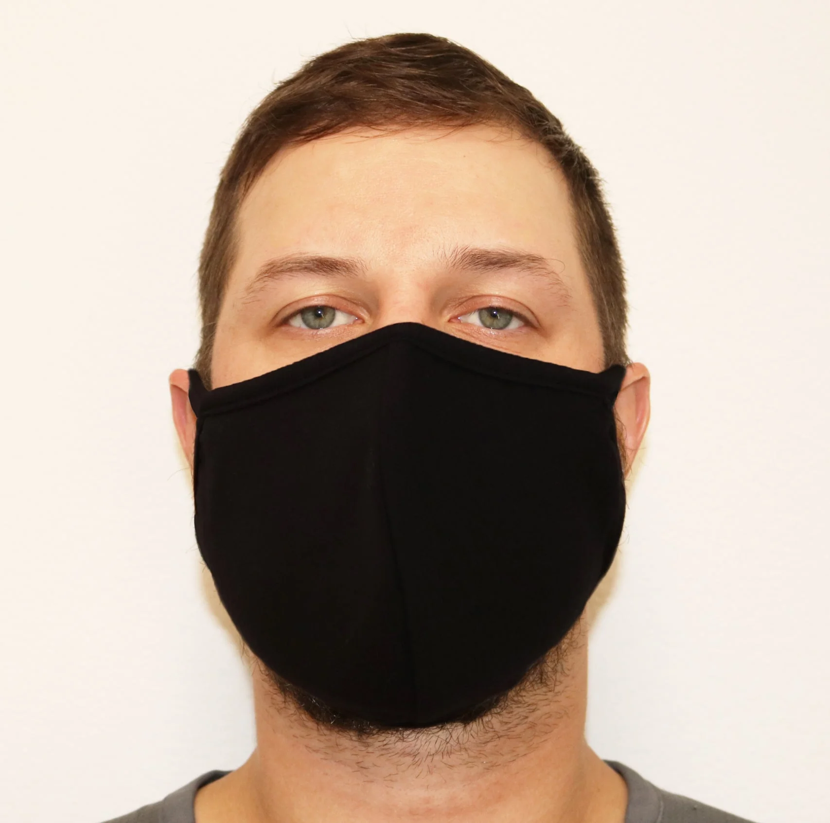 Bamboo X Large Triple Layer Breathable Face Mask - Natural, Silky Soft, Ultra Comfortable - Image 5