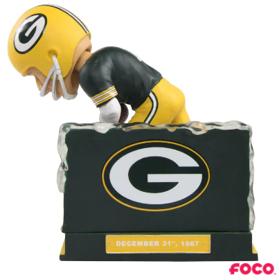 Bart Starr Green Bay Packers Bobbleheads - Image 5