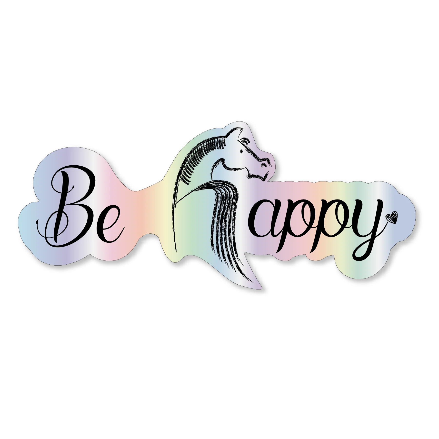 Be Happy Sticker