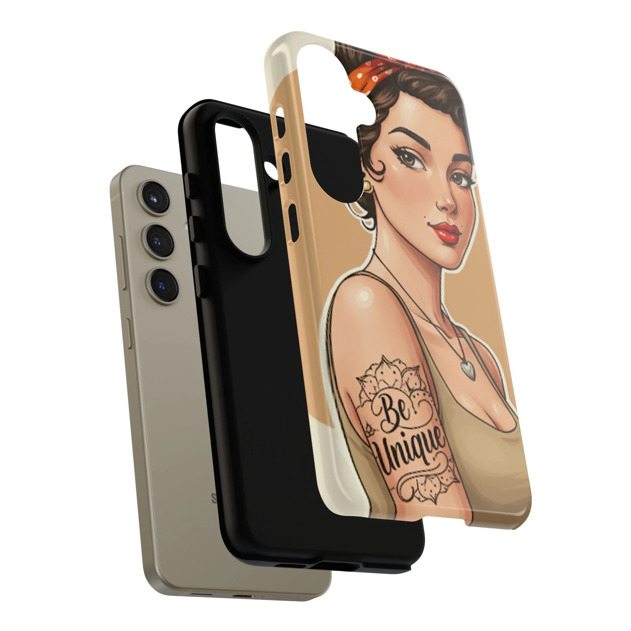 Be Unique Stylish Tough Phone Case - Image 71