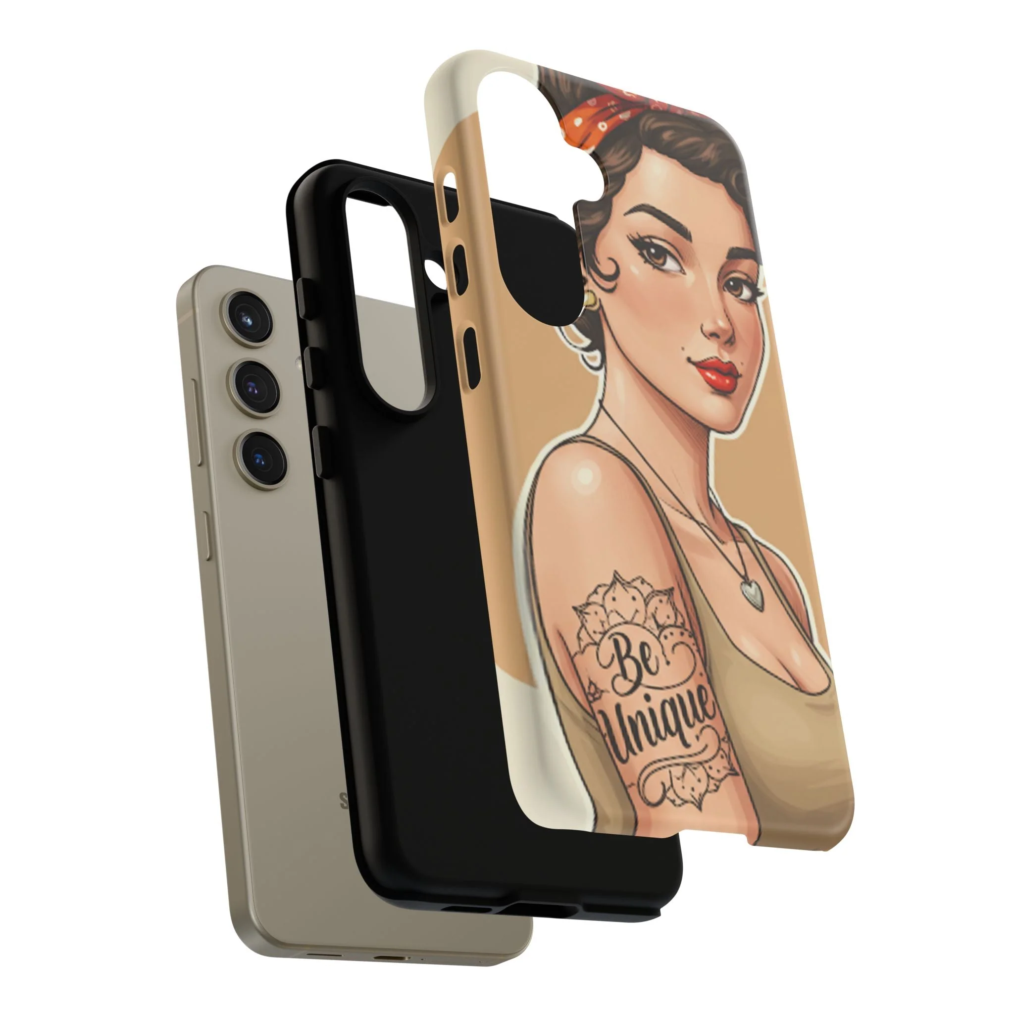 Be Unique Stylish Tough Phone Case - Image 74