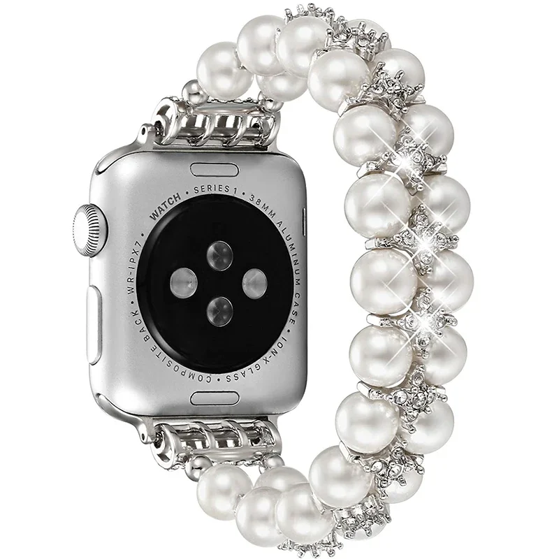 Beaded Apple Watch Band Series 11/10/9/8/7/6/5/4/ SE / Ultra 1/2/3