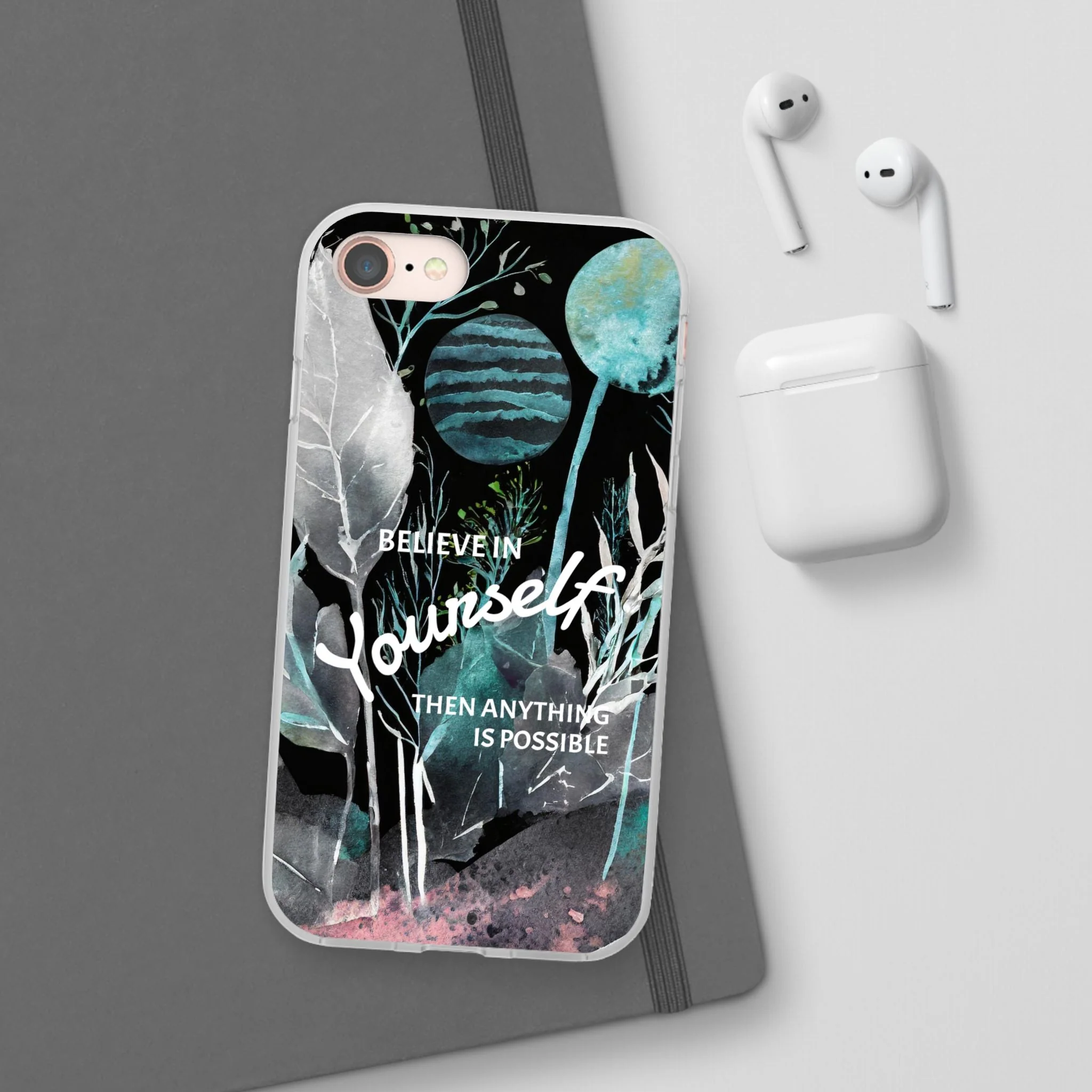 Believe in Yourself Flexi Phone Case - Image 36