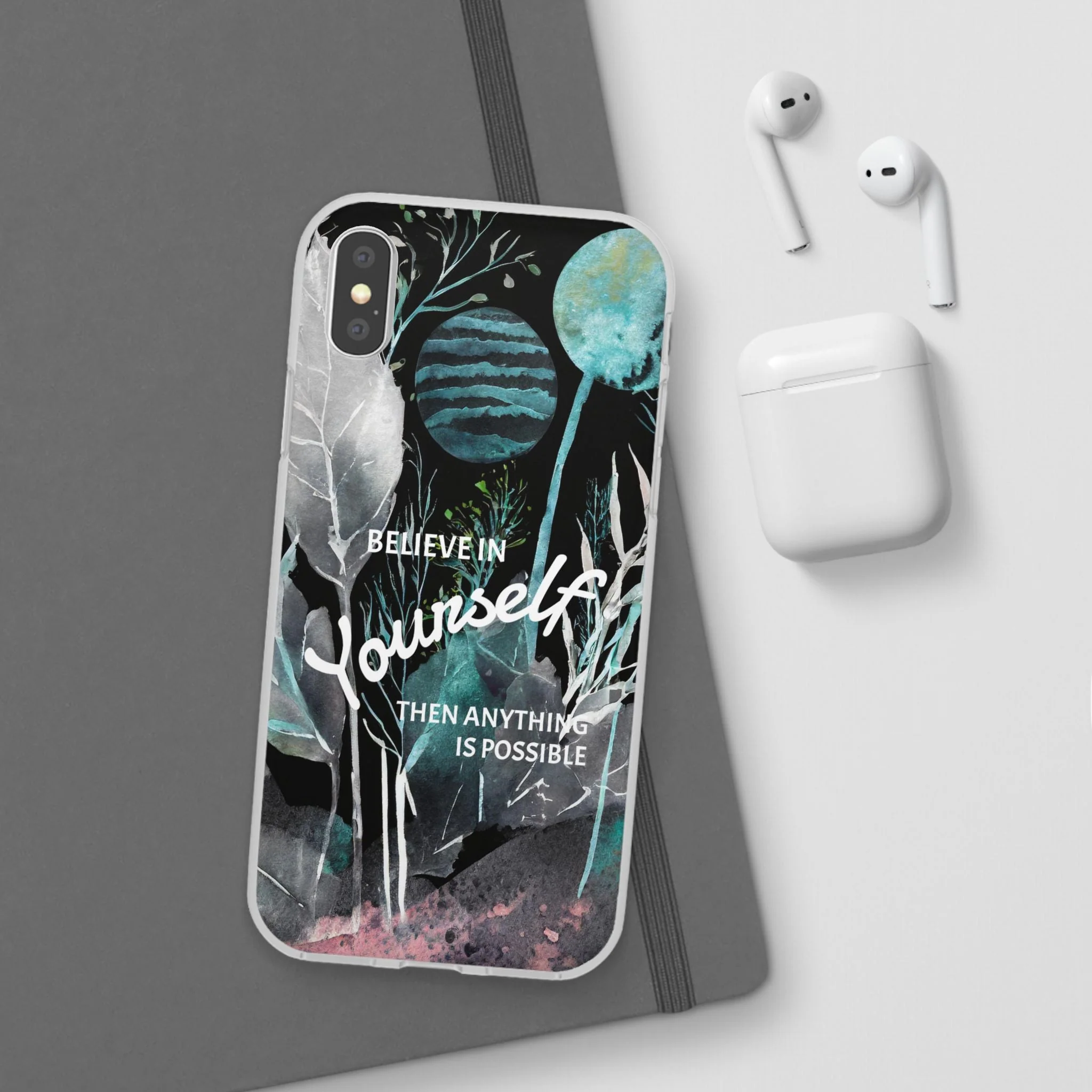 Believe in Yourself Flexi Phone Case - Image 38
