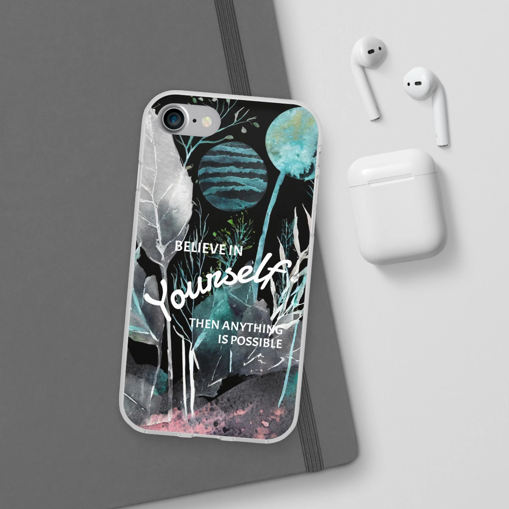 Believe in Yourself Flexi Phone Case - Image 40