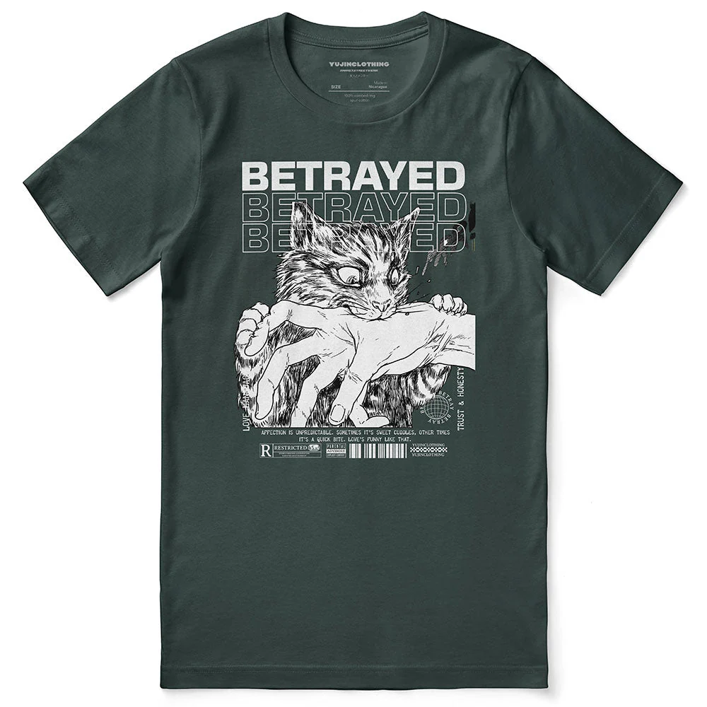 Betrayed Cat T-Shirt - Image 4