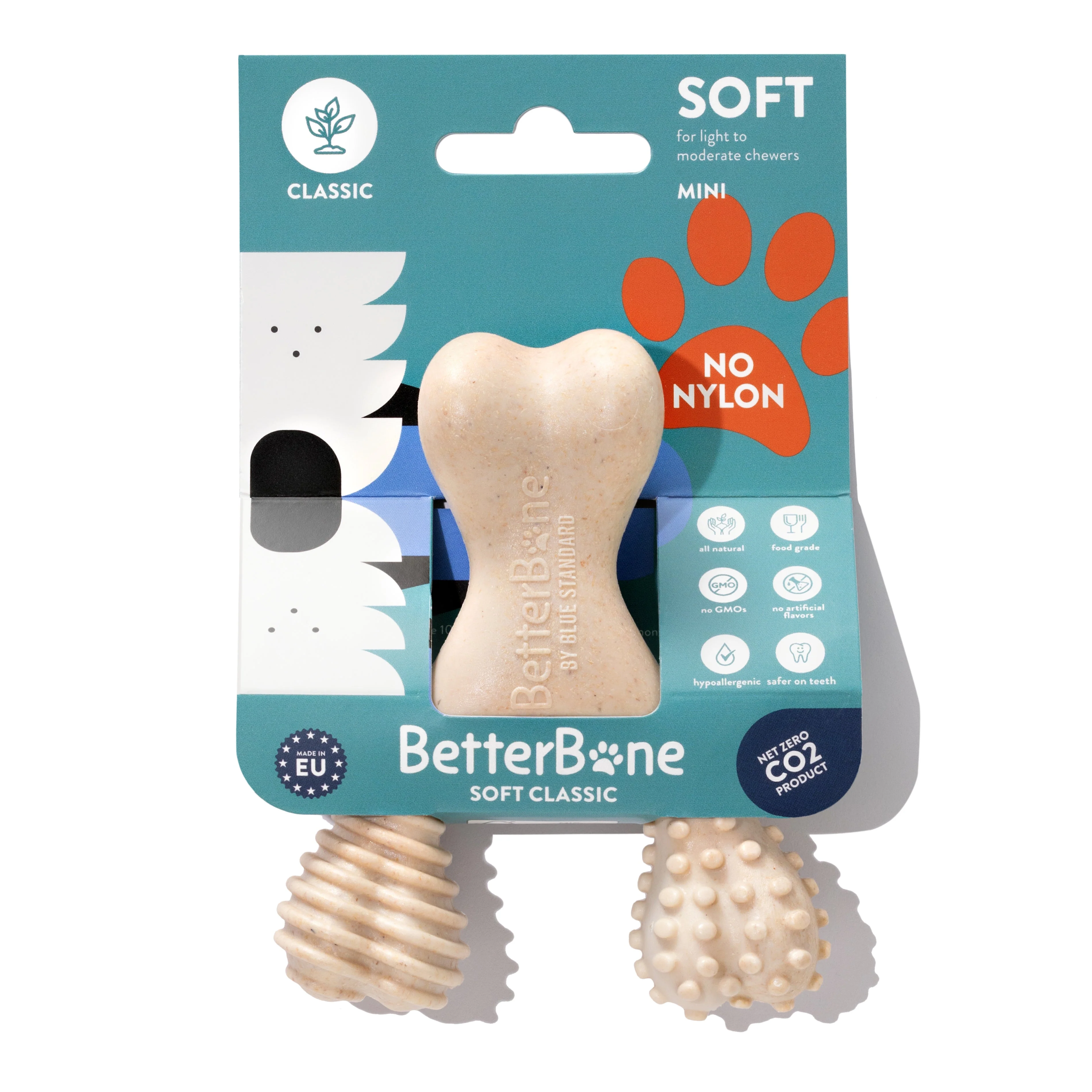 BetterBone SOFT Durability CHEW TOY: Natural Plant-Based Ingredients, Perfect for Teething Puppies, Senior Dogs & Gentle Chewers - Image 11