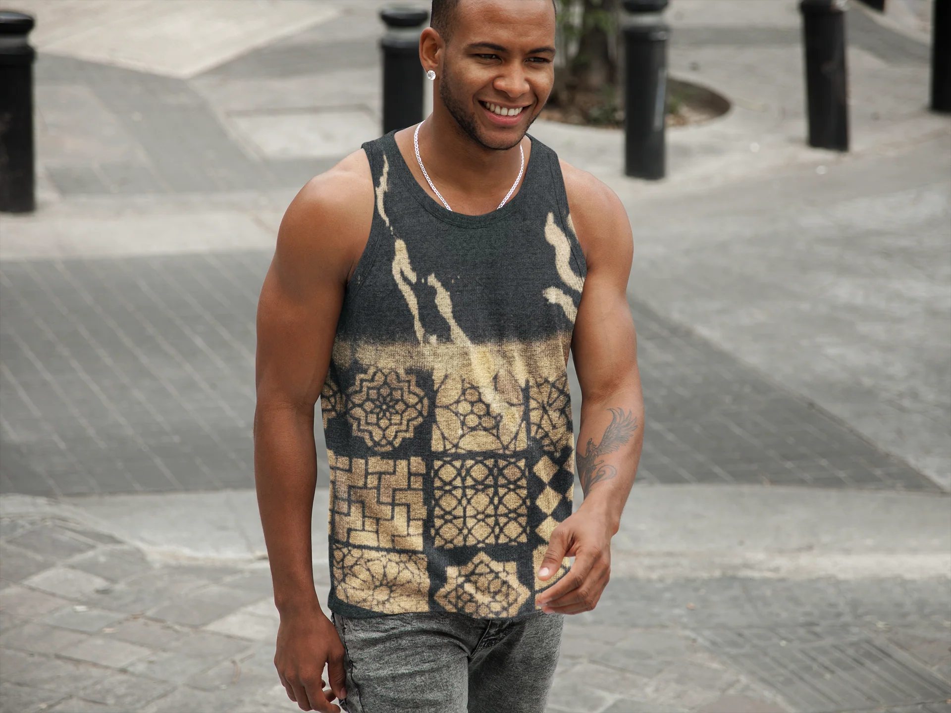 Beyond Grateful Unisex Tank Top - Image 4
