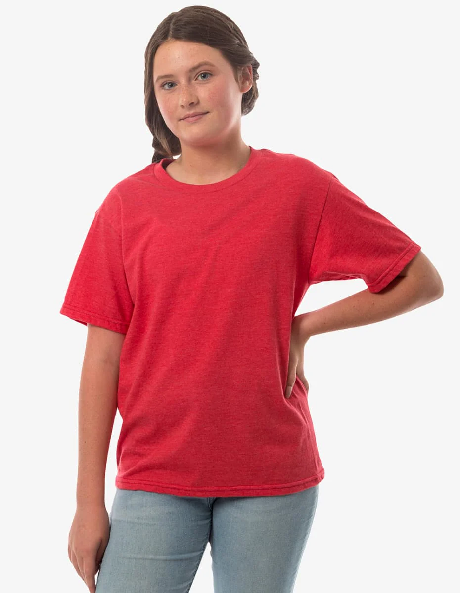 Bi-blend Youth Mega-Tee | 3250 - Image 12