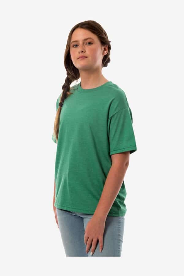 Bi-blend Youth Mega-Tee | 3250 - Image 6