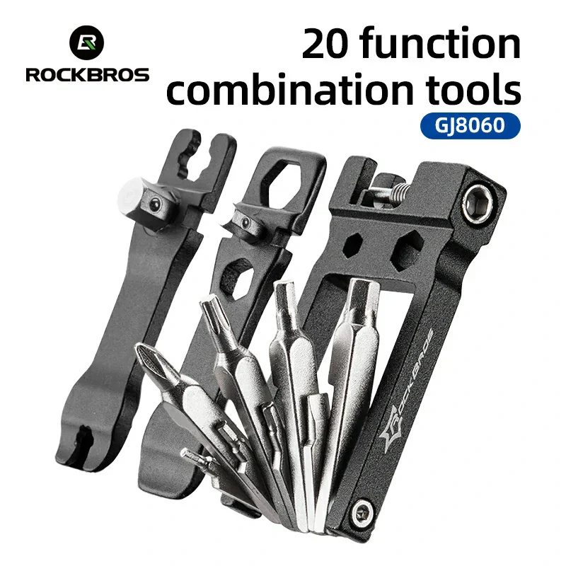 Bike Foldable Repair Kit 20-in-1 Function Combination Tool - Image 2