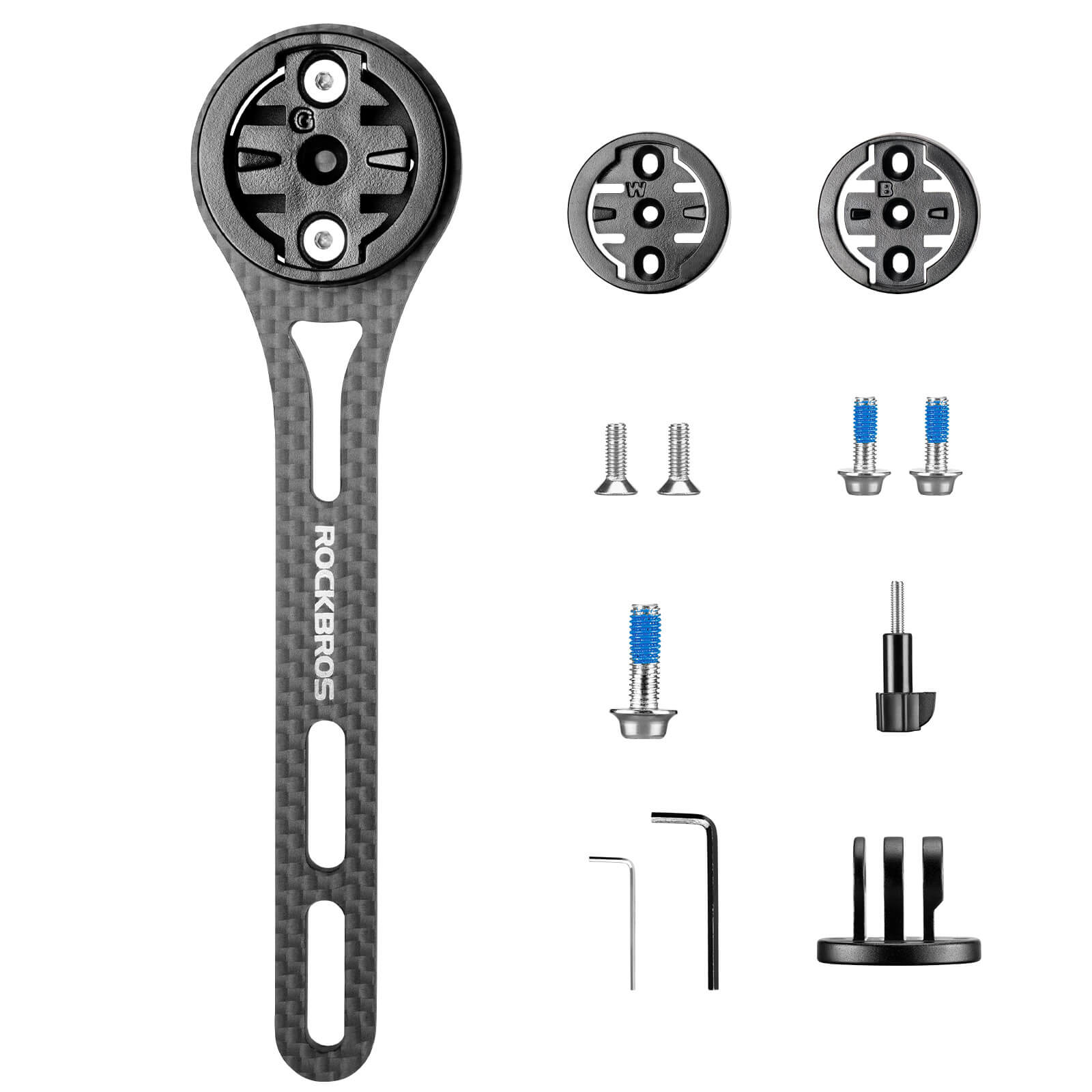 Bike Handlebar Mount For Computer & Light - Image 2