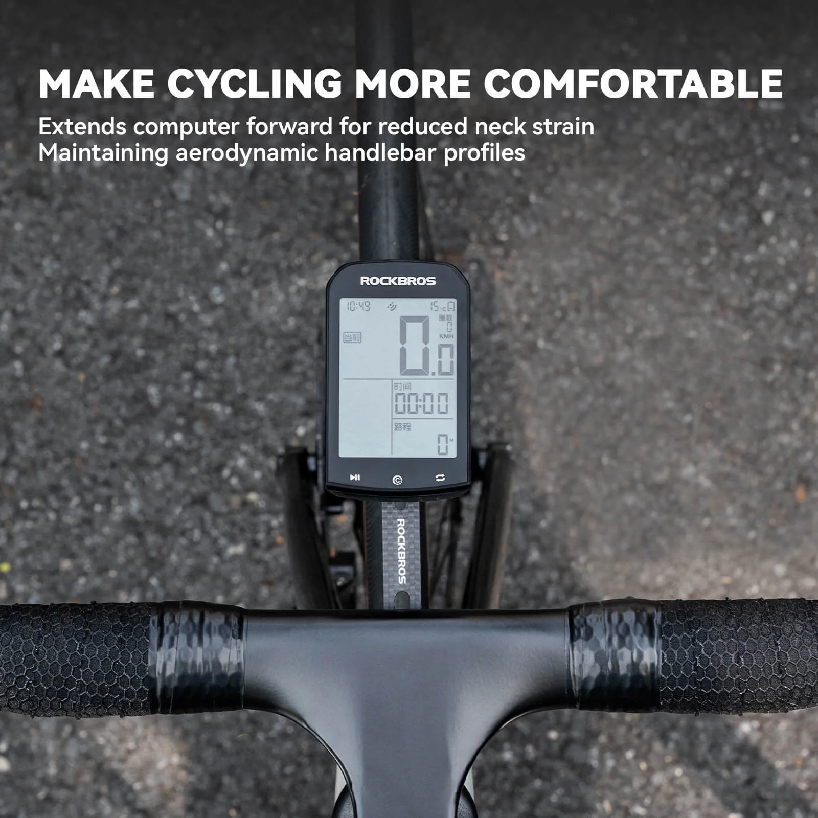 Bike Handlebar Mount For Computer & Light - Image 6