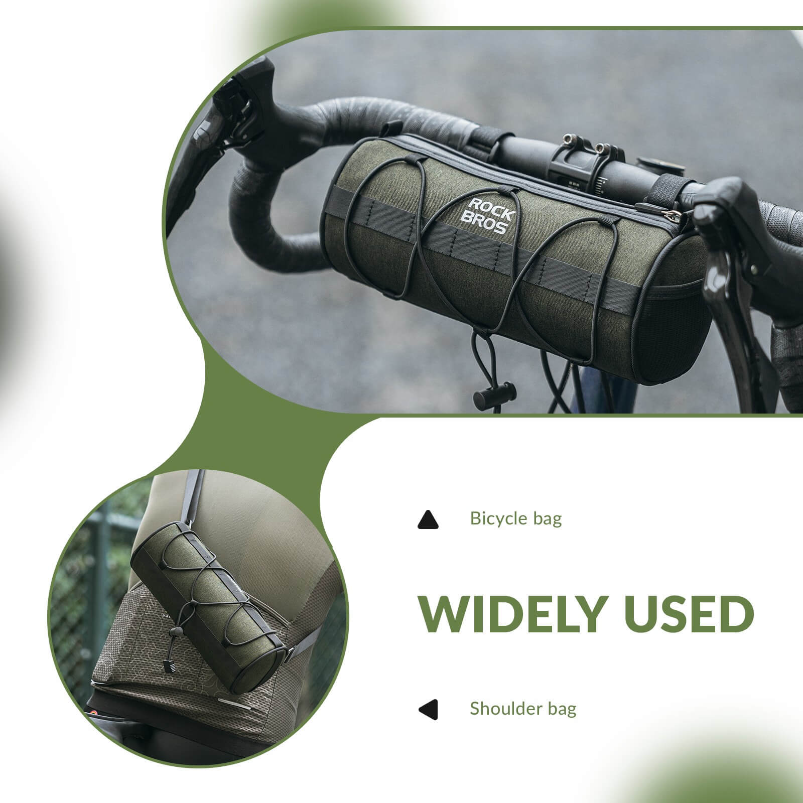 Bike Handlebar Roll Bag - 2L - Image 3
