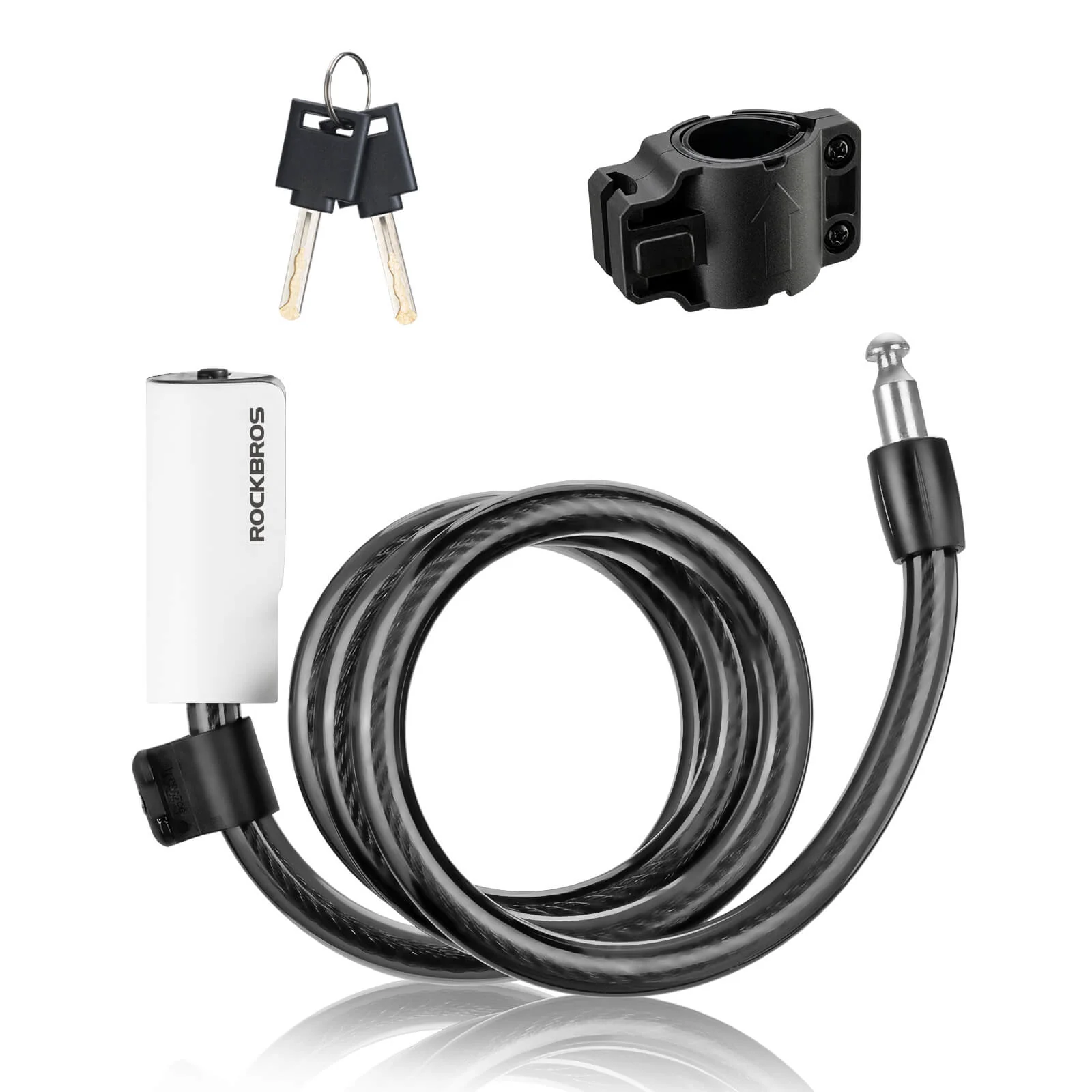 Bike Lock with Key - Image 2