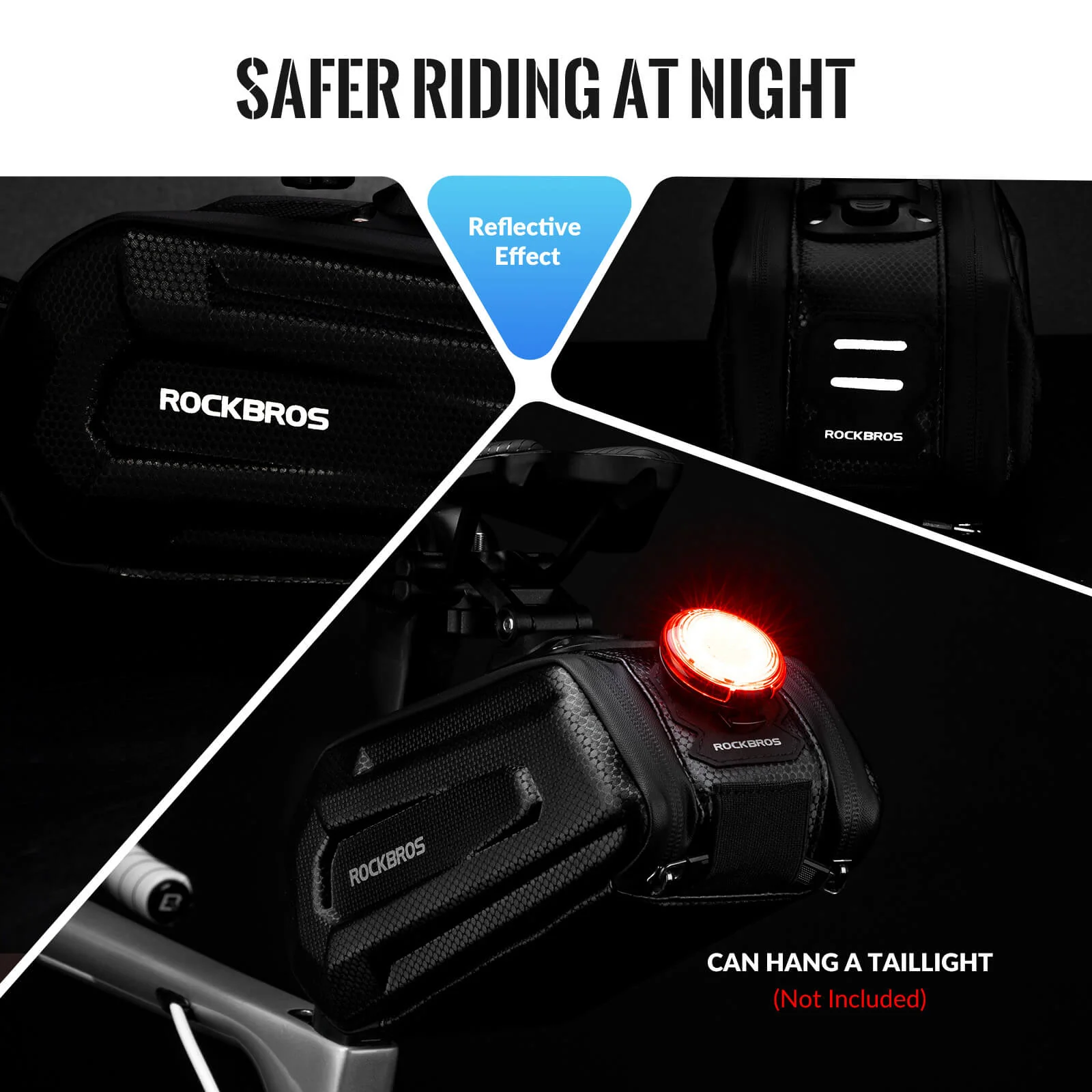 Bike Saddle Bag Hard Shell 1.7L - Image 4