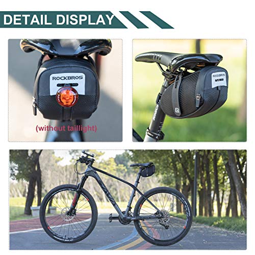 Bike Saddle Bag Strap-on Cycling Wedge Pack 0.75L - Image 5