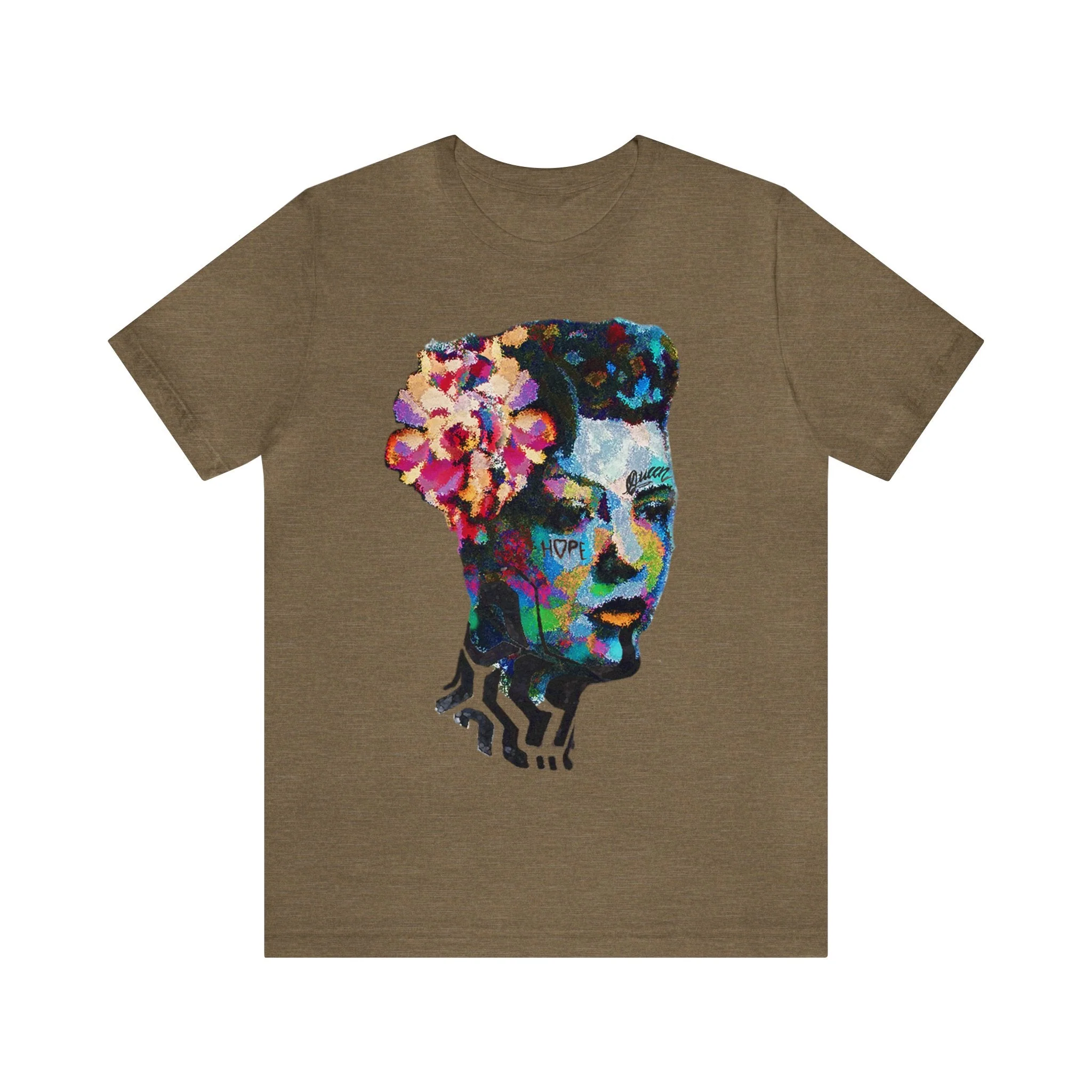 Billie Radical Unisex High End Cotton Short Sleeve Tee HUE+MAN Collective - Image 14