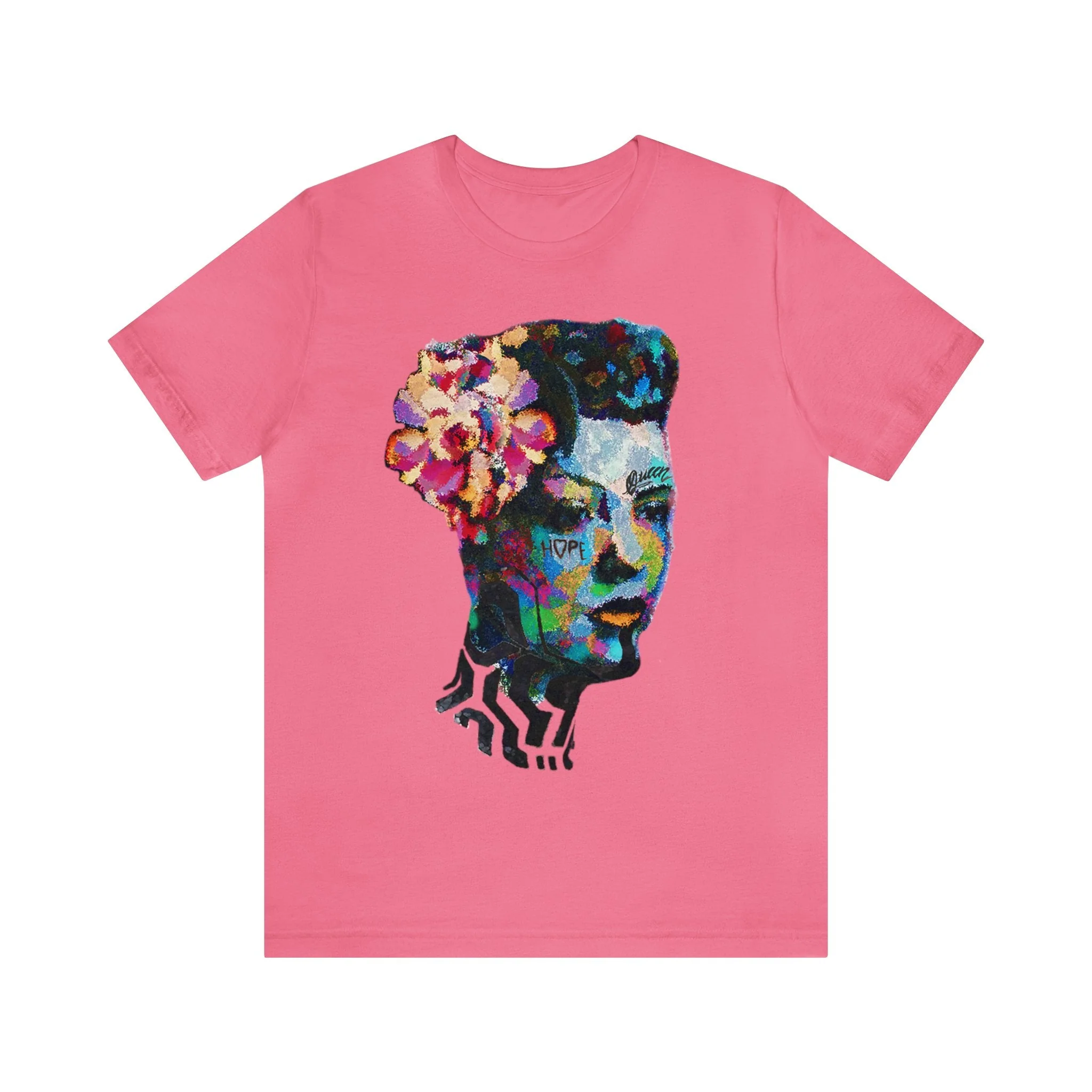 Billie Radical Unisex High End Cotton Short Sleeve Tee HUE+MAN Collective - Image 16