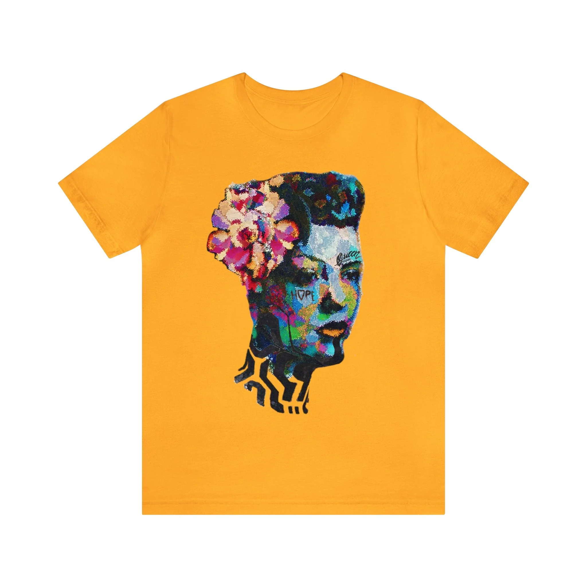 Billie Radical Unisex High End Cotton Short Sleeve Tee HUE+MAN Collective - Image 5