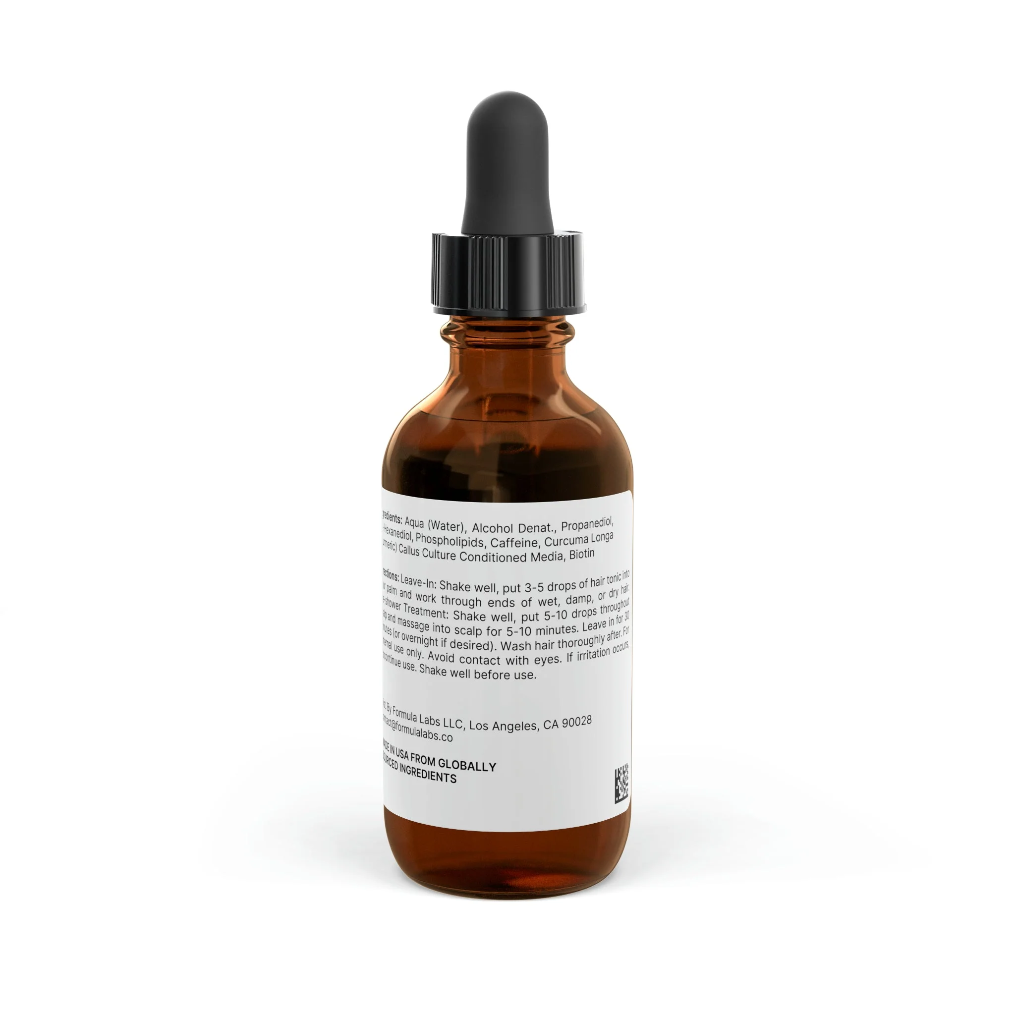 Biotin, Tumeric and Caffeine Hair Growth Tonic, 2oz Buddha - Image 2