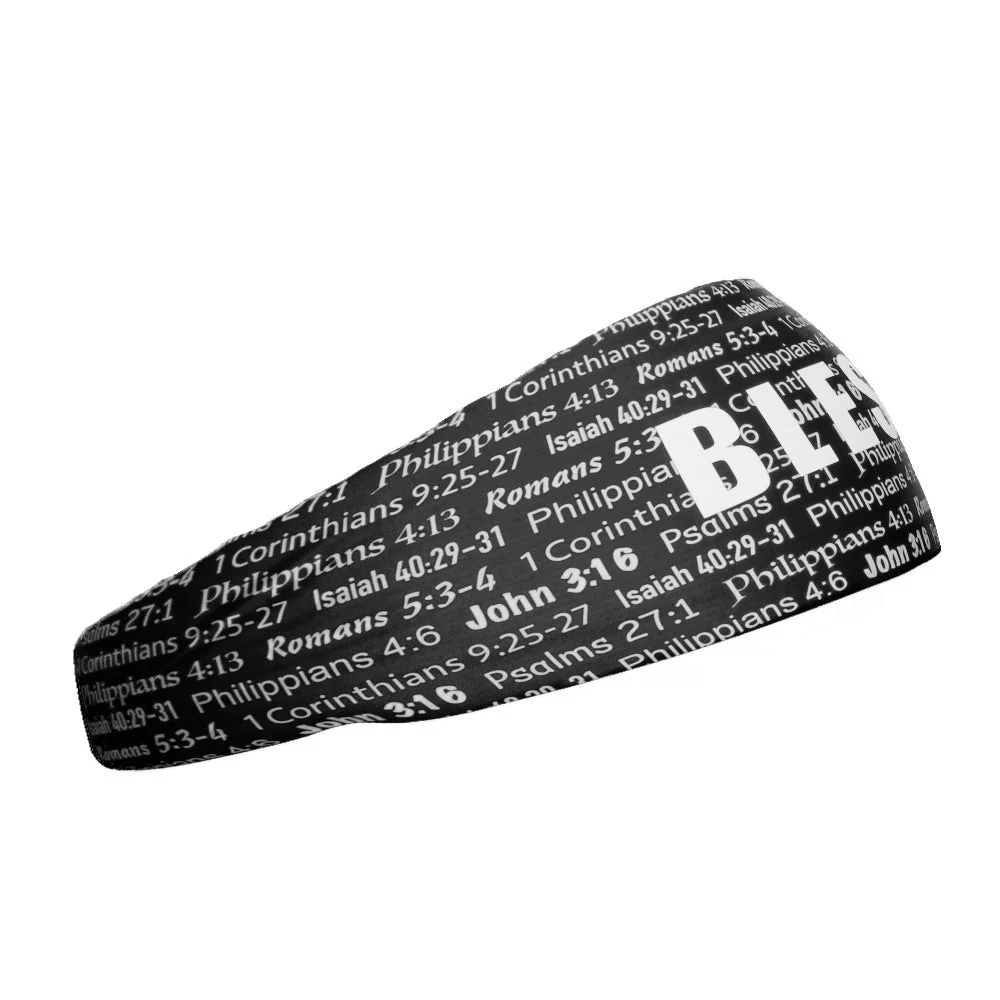 Black BLESSED Headband - Image 2