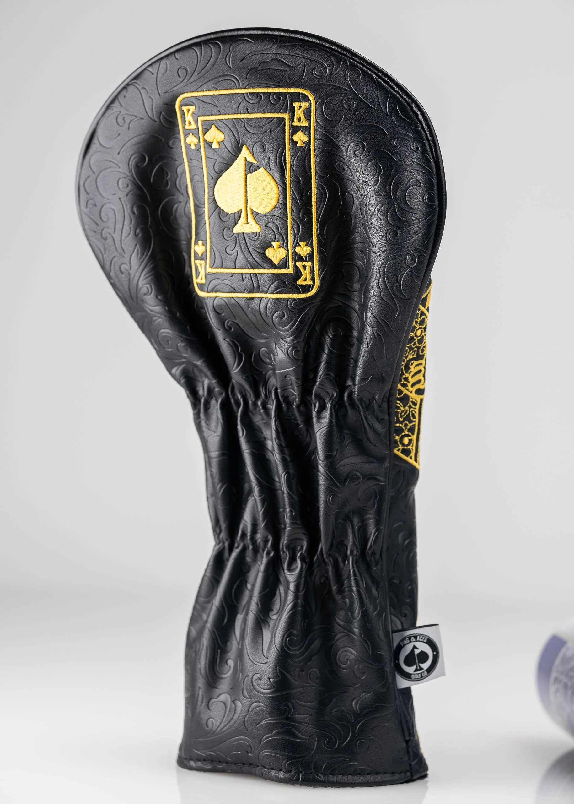 Black/Gold King of Spades - Driver Cover - Image 18