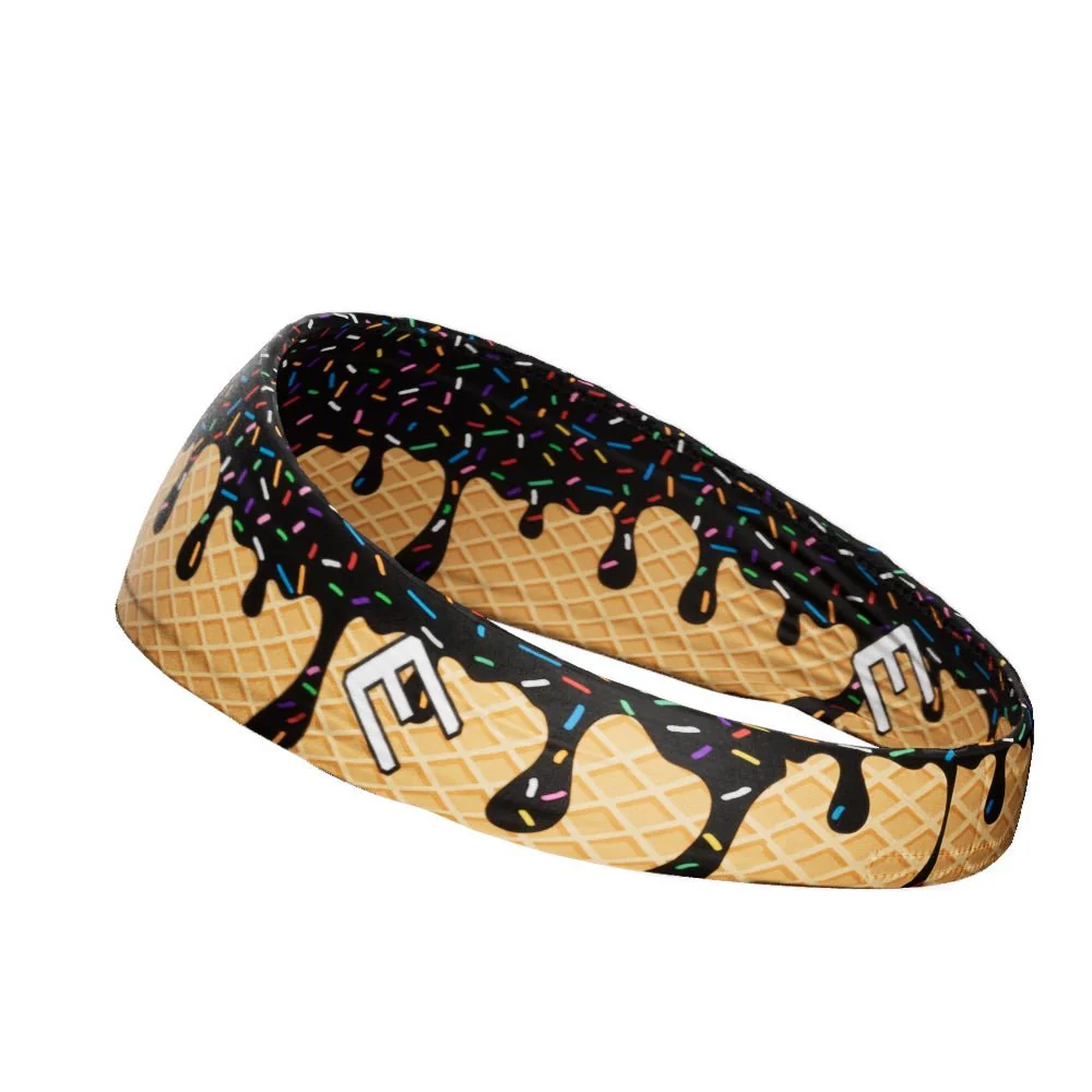 Black Ice Cream Headband - Image 4