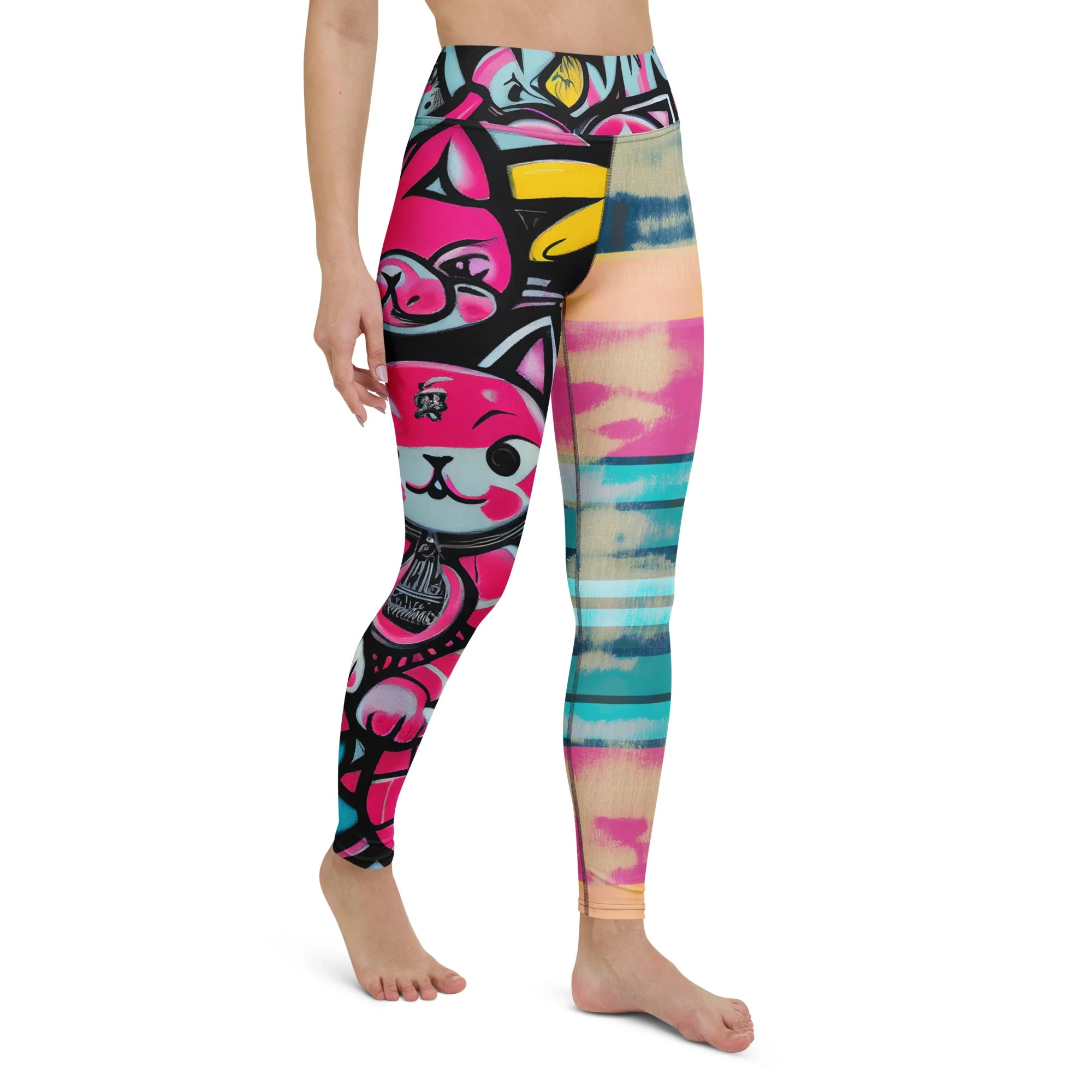 Blicky Kitty High Waist Leggings - Image 7