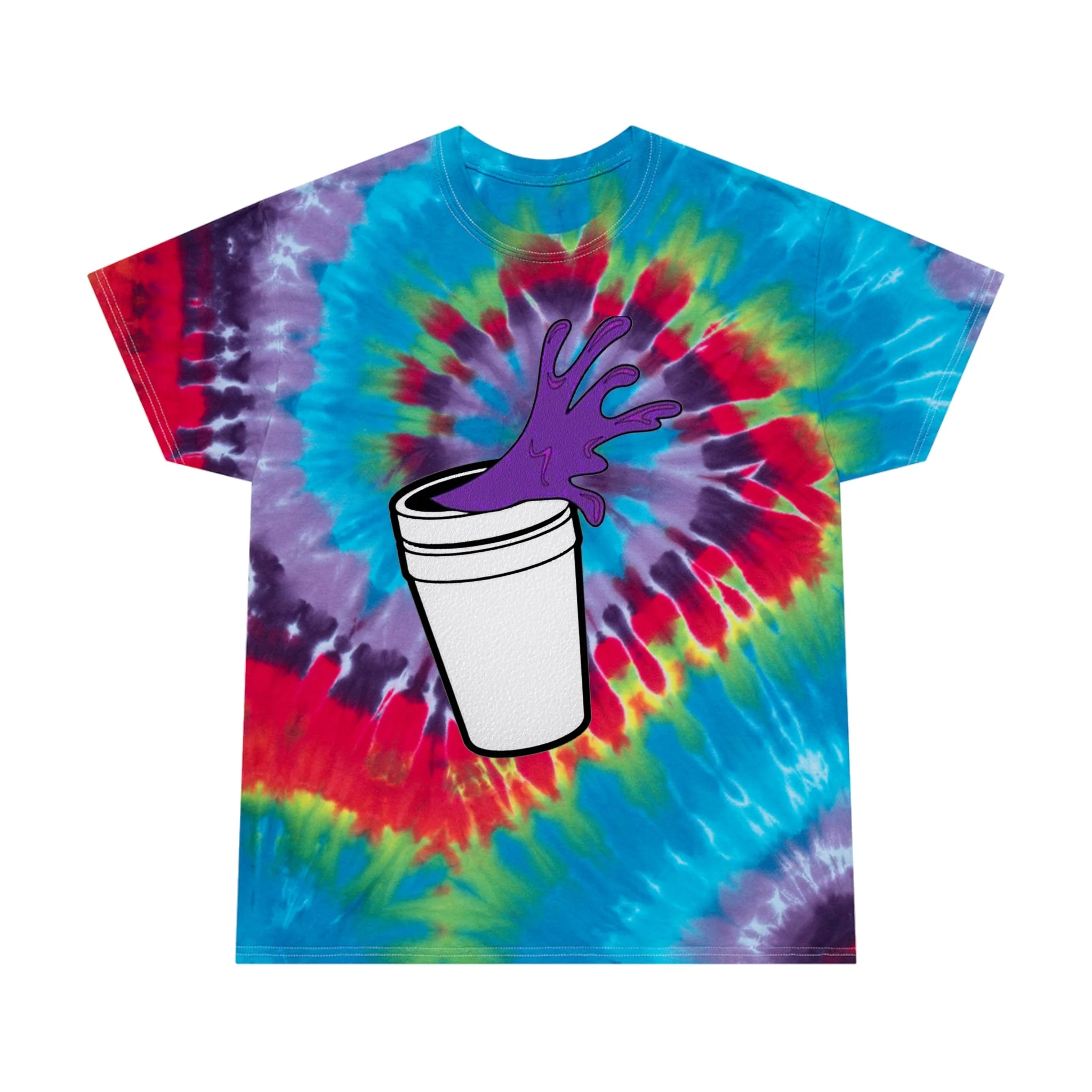 Blicky Lean Syrup Tr3 Tie-Dye Tee - Image 4