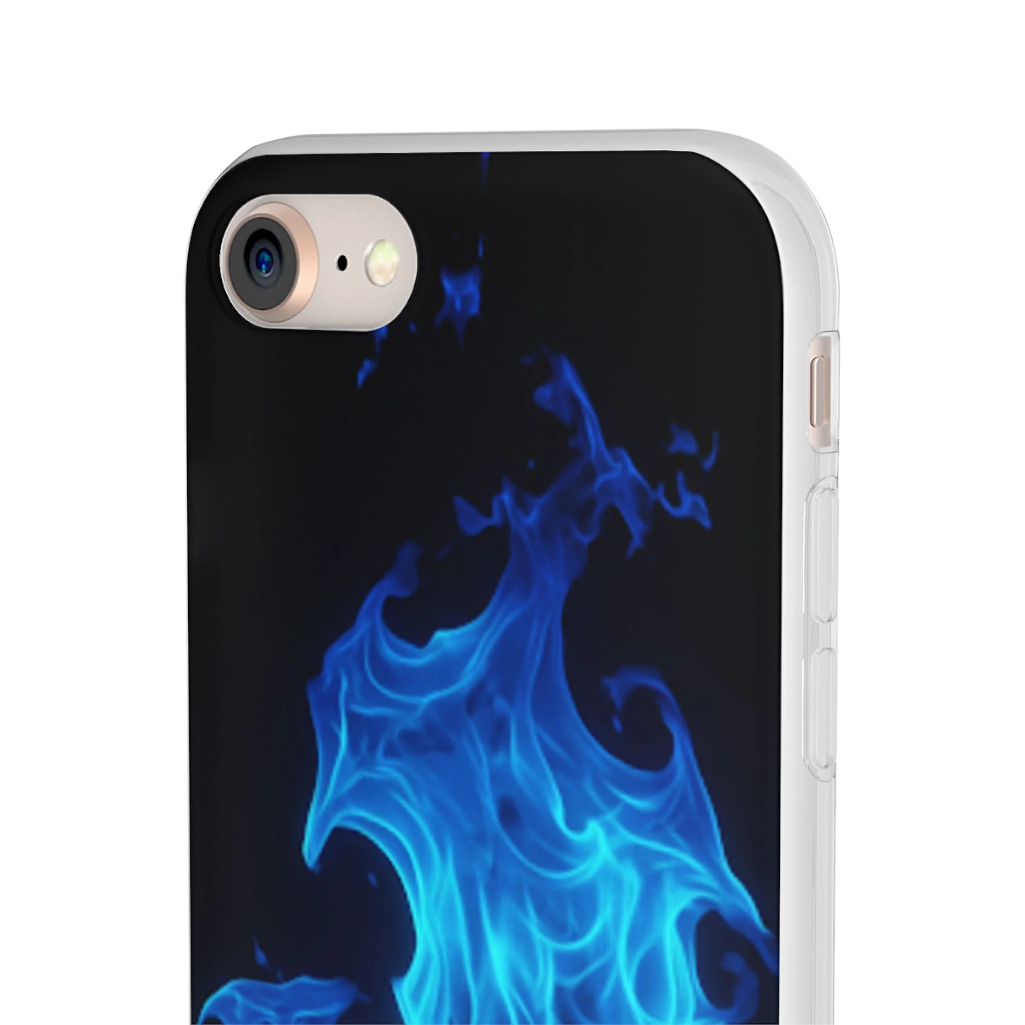Blue Flame Flexi Phone Case - Image 39